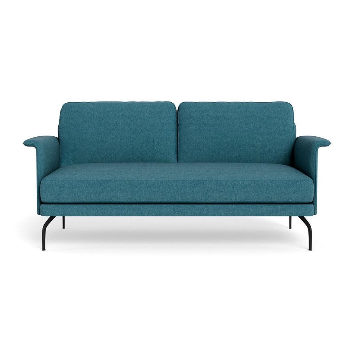 Heal's Iver 2 Seater Sofa Capelo Cotton-Linen Sea Shanty Black Feet – image 37