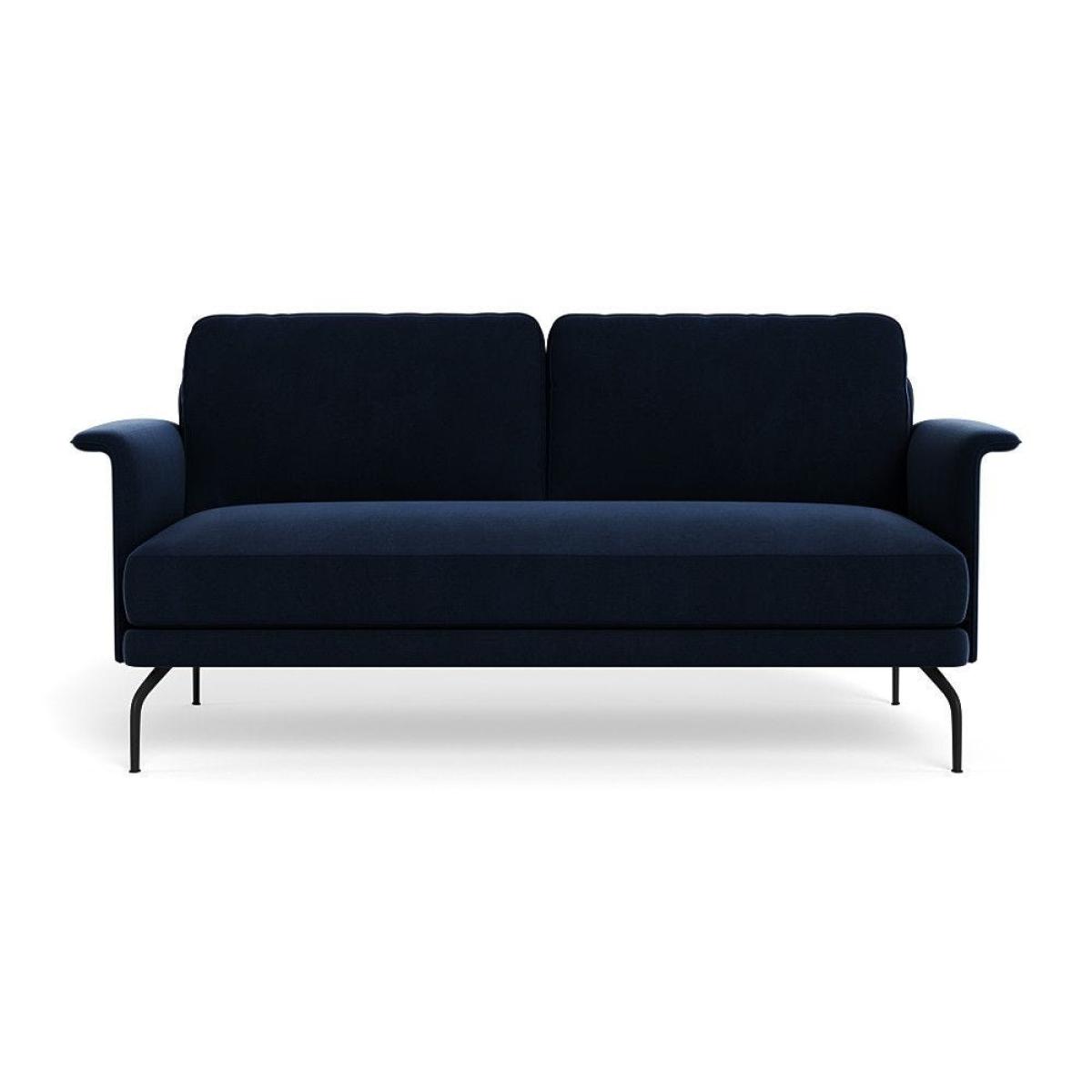 Heal's Iver 2 Seater Sofa Capelo Cotton-Linen Sea Shanty Black Feet – image 42