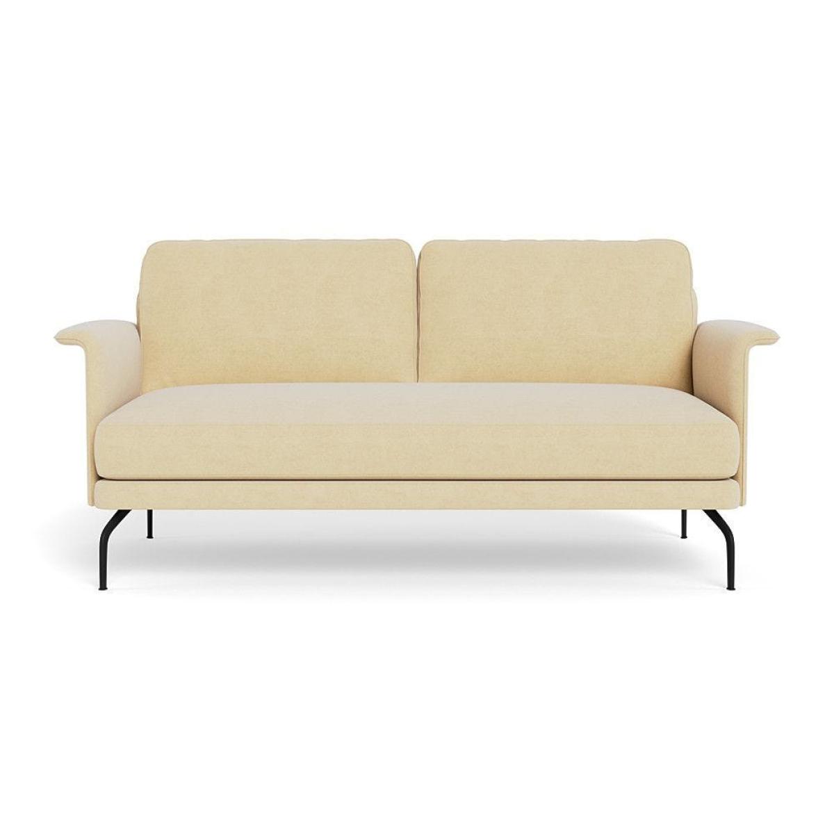 Heal's Iver 2 Seater Sofa Capelo Cotton-Linen Sea Shanty Black Feet – image 43