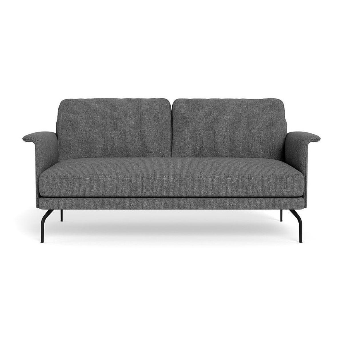 Heal's Iver 2 Seater Sofa Capelo Cotton-Linen Sea Shanty Black Feet – image 47