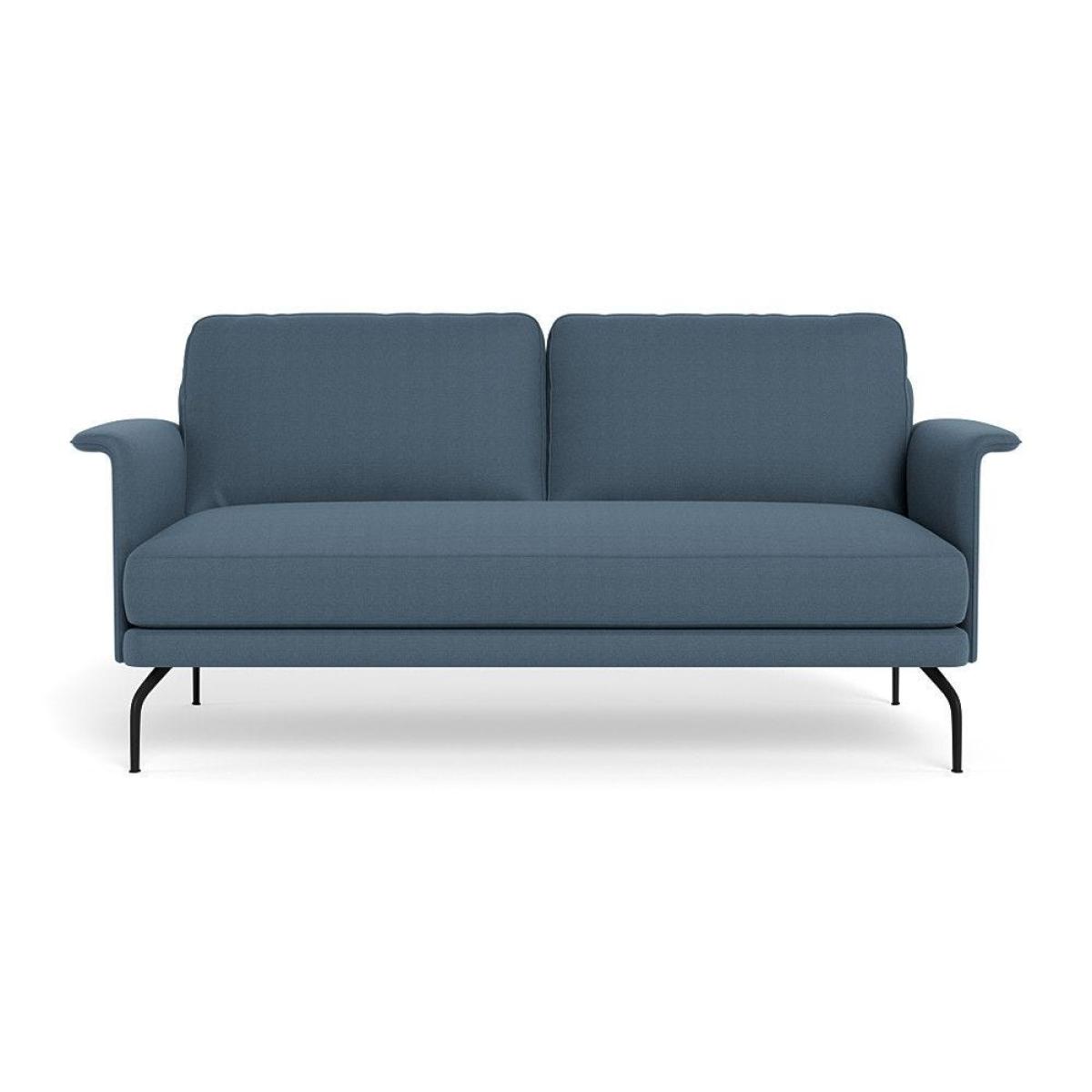 Heal's Iver 2 Seater Sofa Capelo Cotton-Linen Sea Shanty Black Feet – image 48