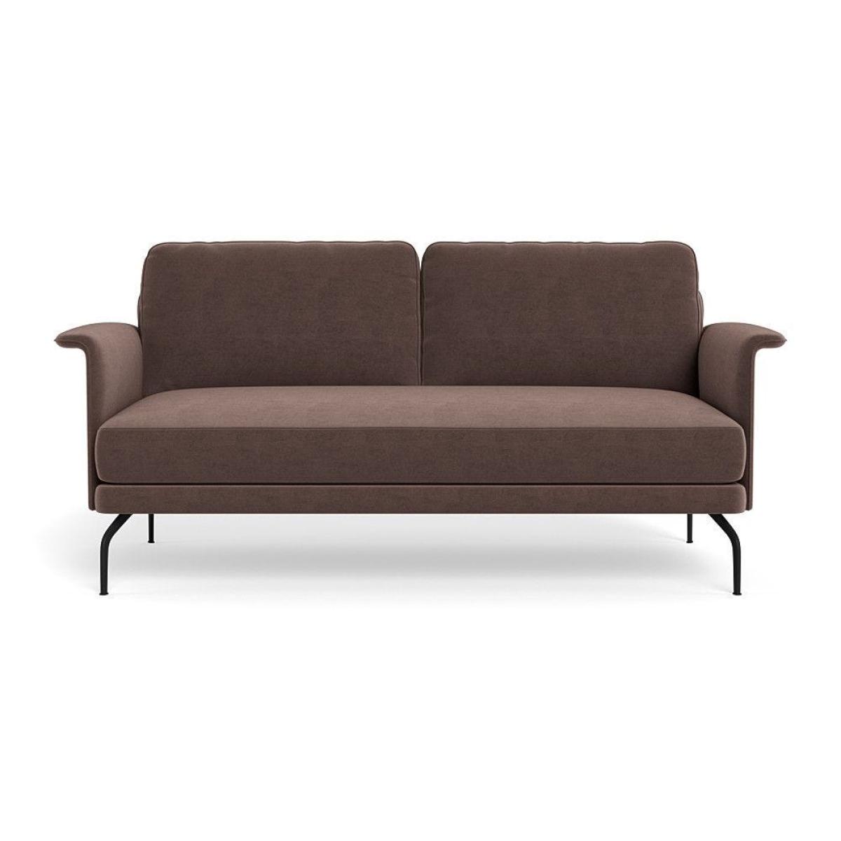 Heal's Iver 2 Seater Sofa Capelo Cotton-Linen Sea Shanty Black Feet – image 49