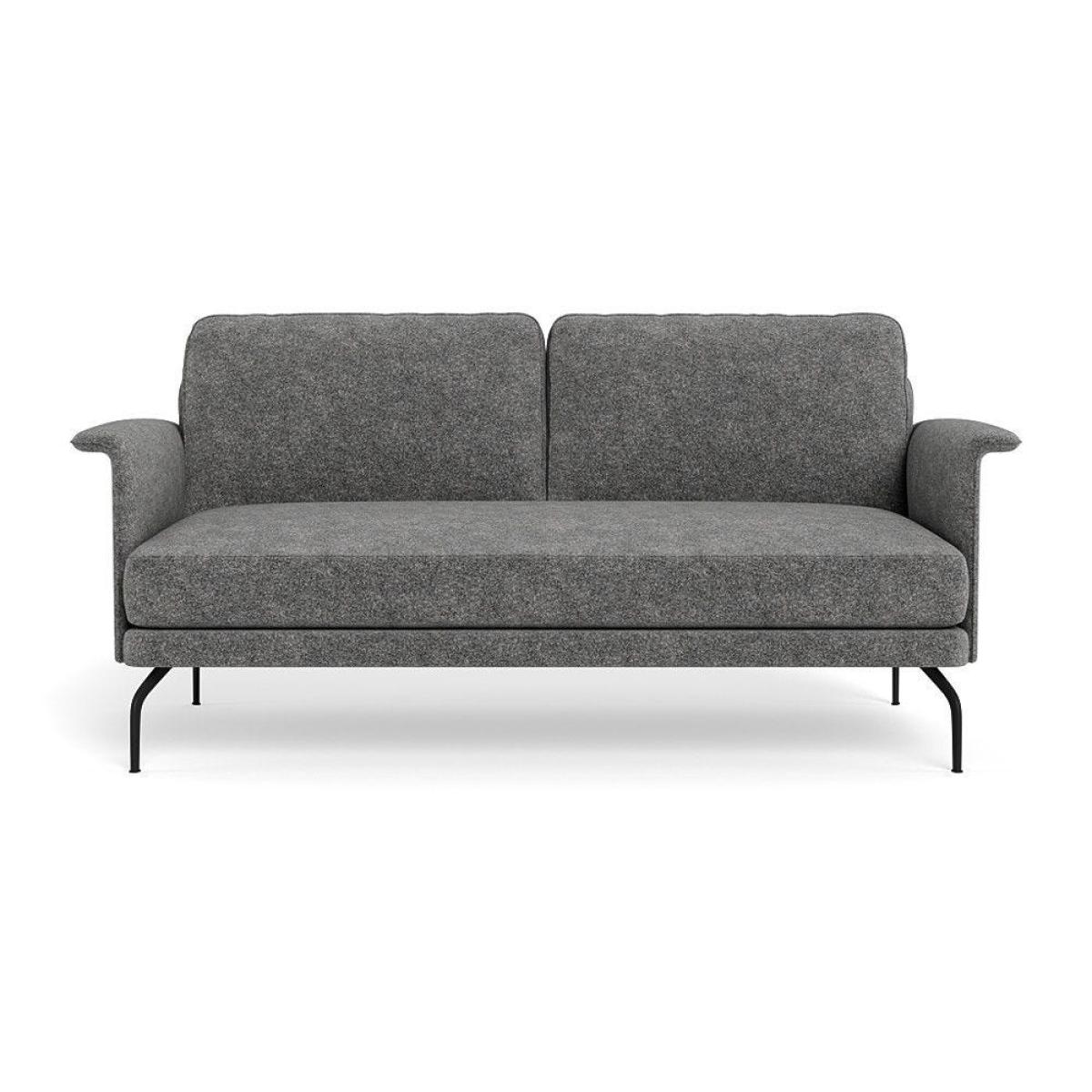 Heal's Iver 2 Seater Sofa Capelo Cotton-Linen Sea Shanty Black Feet – image 6
