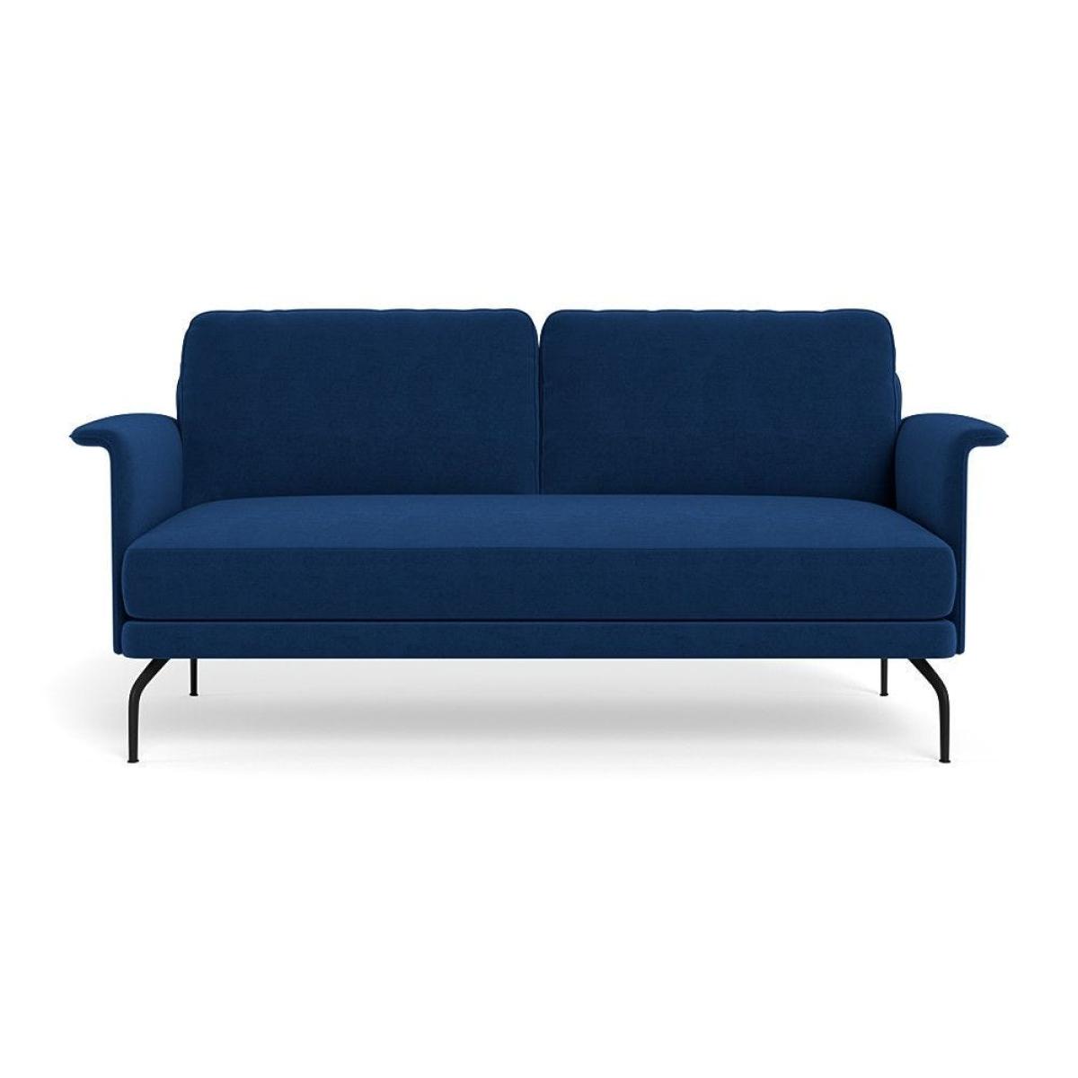 Heal's Iver 2 Seater Sofa Capelo Cotton-Linen Sea Shanty Black Feet – image 53