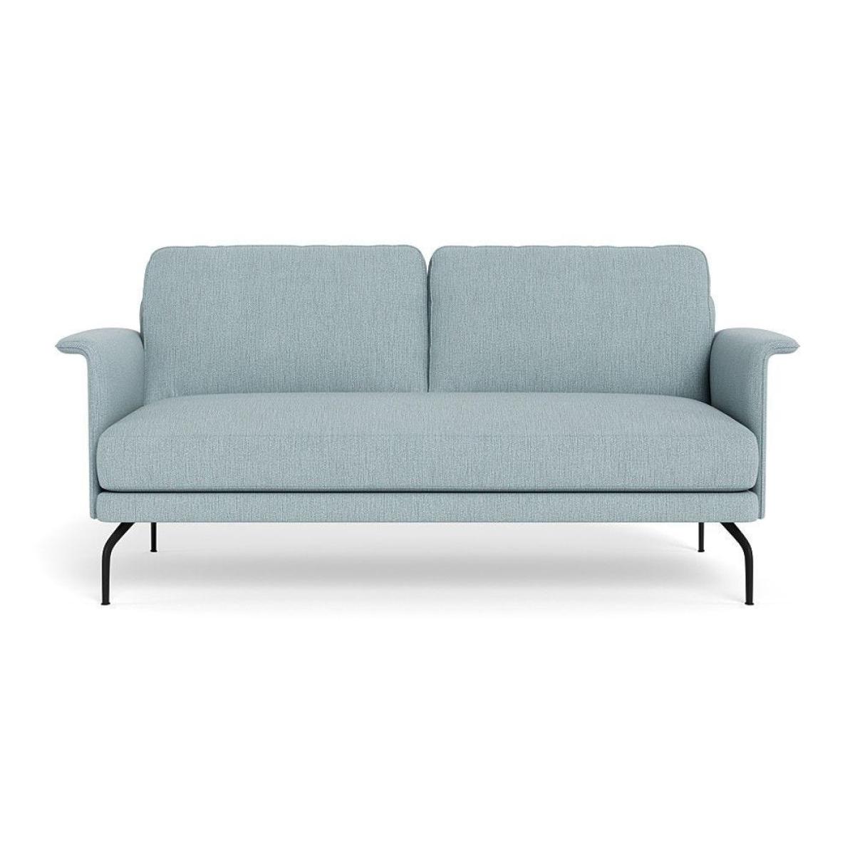 Heal's Iver 2 Seater Sofa Capelo Cotton-Linen Sea Shanty Black Feet – image 54