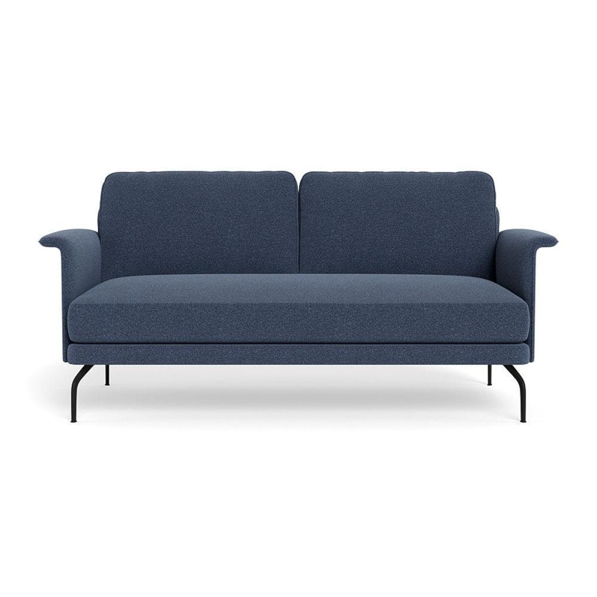 Heal's Iver 2 Seater Sofa Capelo Cotton-Linen Sea Shanty Black Feet – image 55