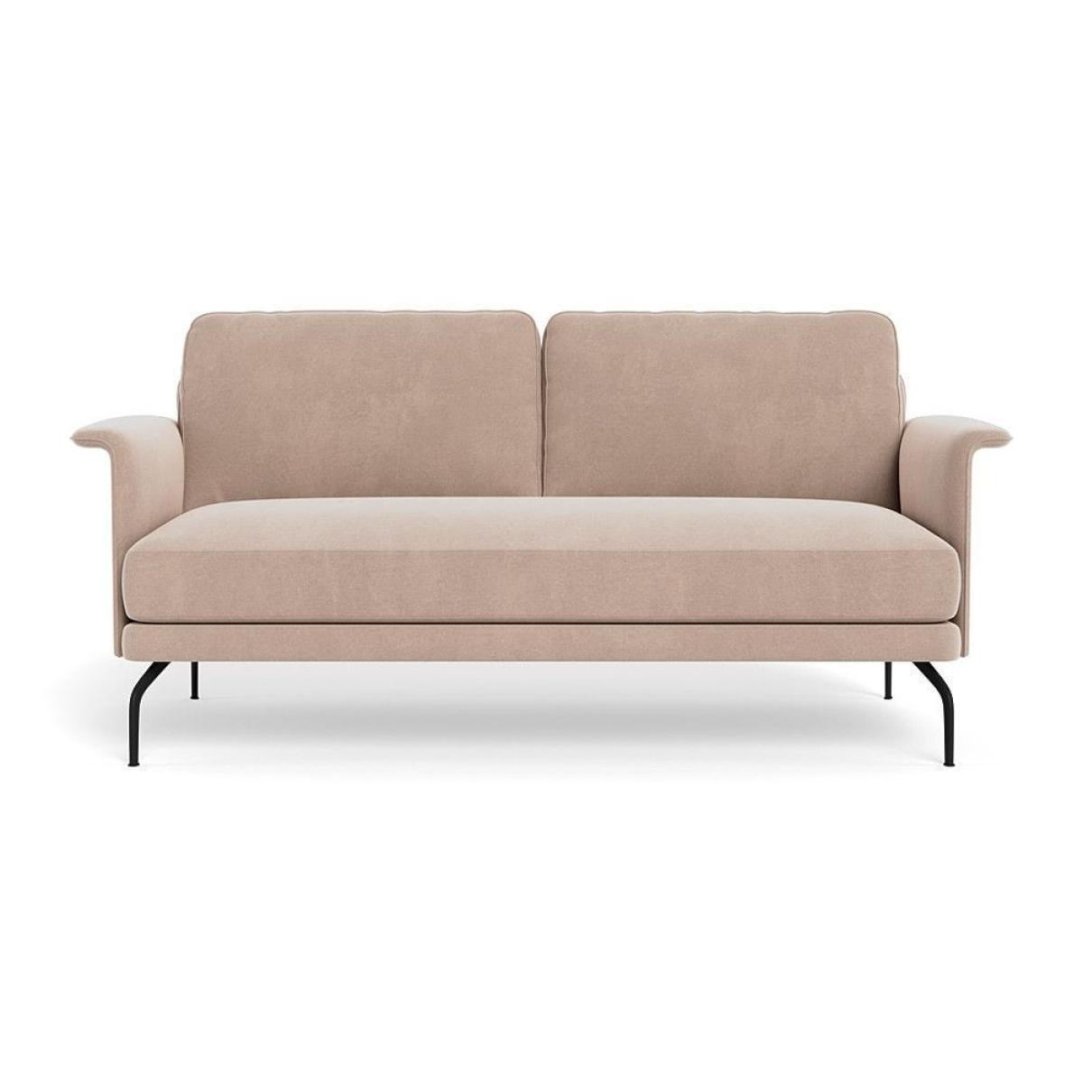 Heal's Iver 2 Seater Sofa Capelo Cotton-Linen Sea Shanty Black Feet – image 56