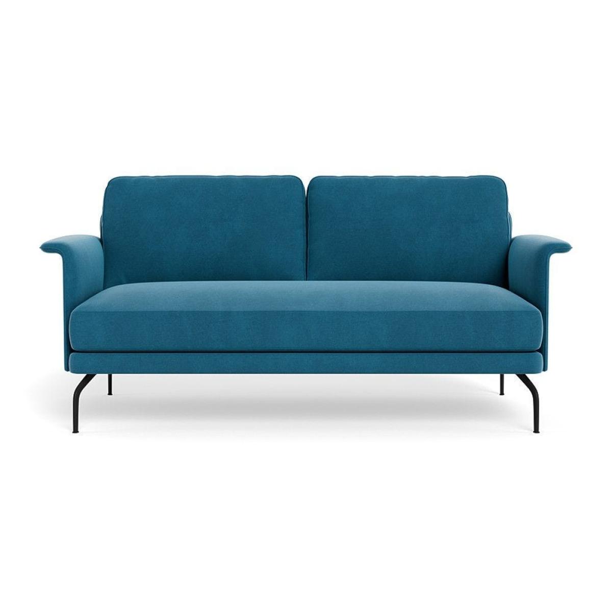 Heal's Iver 2 Seater Sofa Capelo Cotton-Linen Sea Shanty Black Feet – image 7