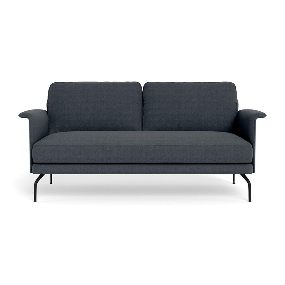 Heal's Iver 2 Seater Sofa Capelo Cotton-Linen Sea Shanty Black Feet – image 8