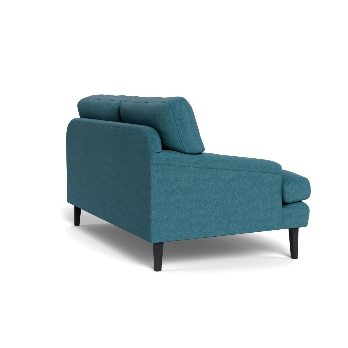 Heal's Stanton 2 Seater Sofa Brushed Cotton Cadet Walnut Stained Feet – image 5