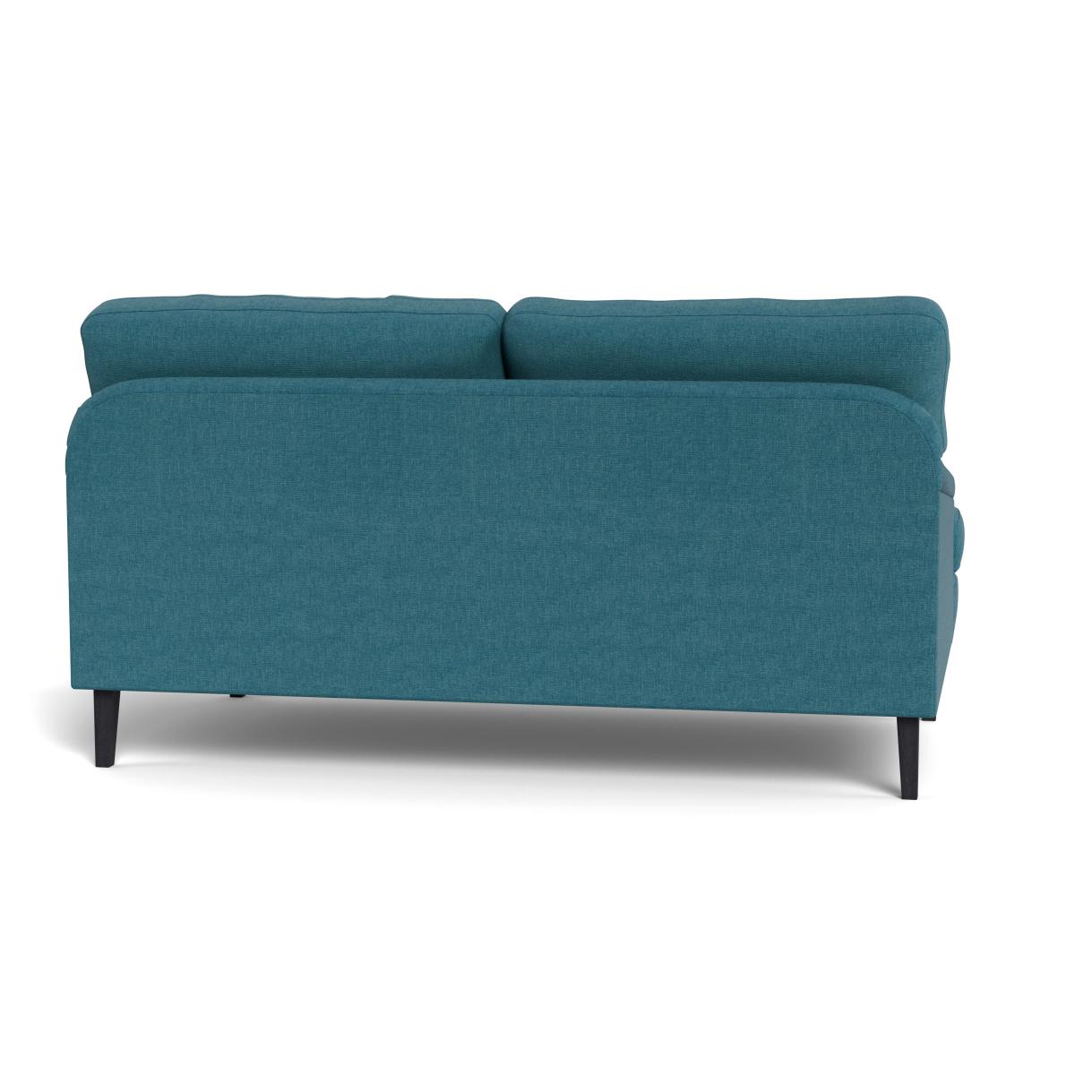 Heal's Stanton 2 Seater Sofa Brushed Cotton Cadet Walnut Stained Feet – image 6
