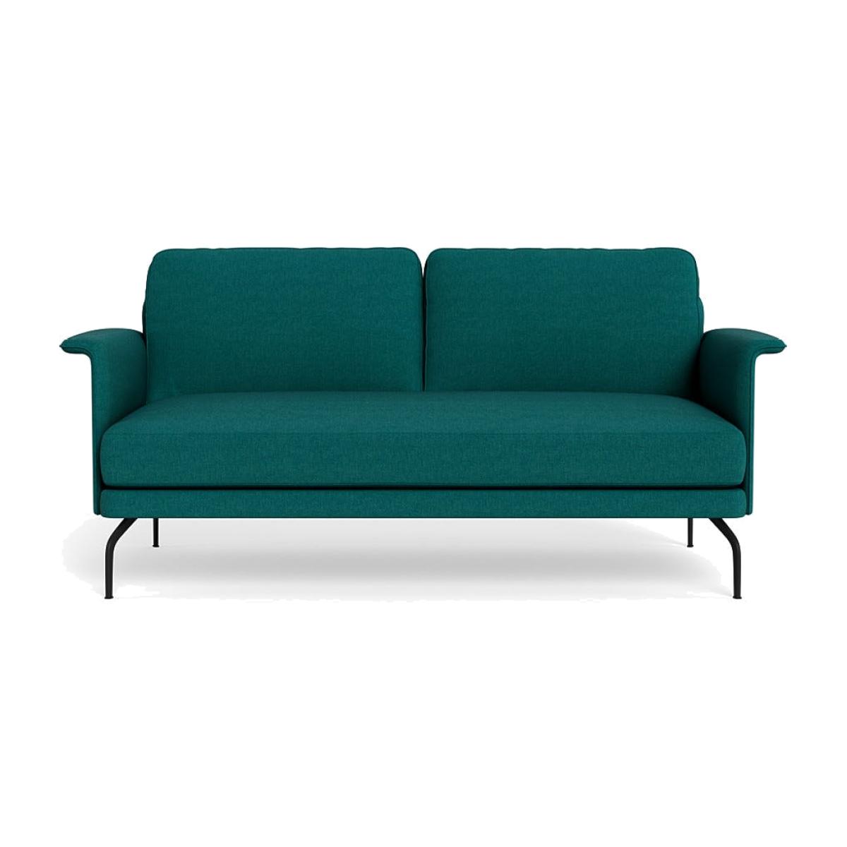 Heal's Iver 2 Seater Sofa Brushed Cotton Pine Black Feet – image 1