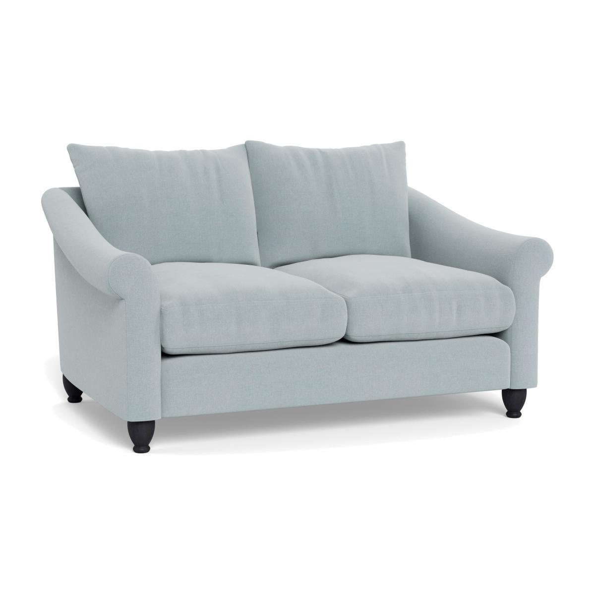 Heal's Devon 2 Seater Brushed Cotton Mist Natural Ash Feet - Heal's UK Furniture – image 1