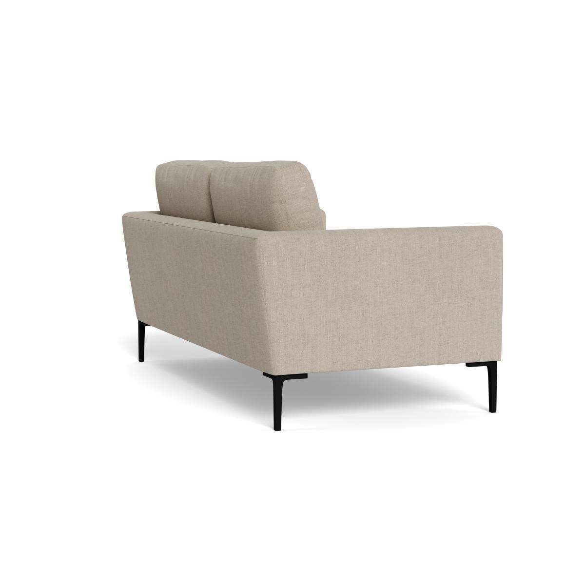 Heal's Eton 2 Seater Sofa Broad Weave Putty Brass Feet - Heal's UK Furniture – image 4
