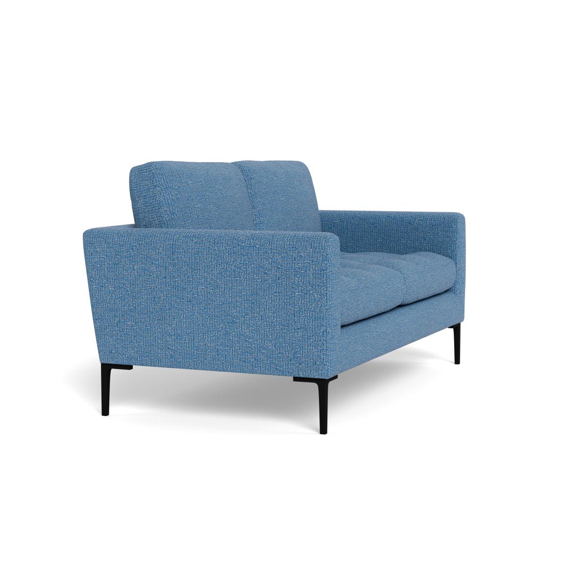 Heal's Eton 2 Seater Sofa Tejo Recycled Cobalt Brass Feet – image 3