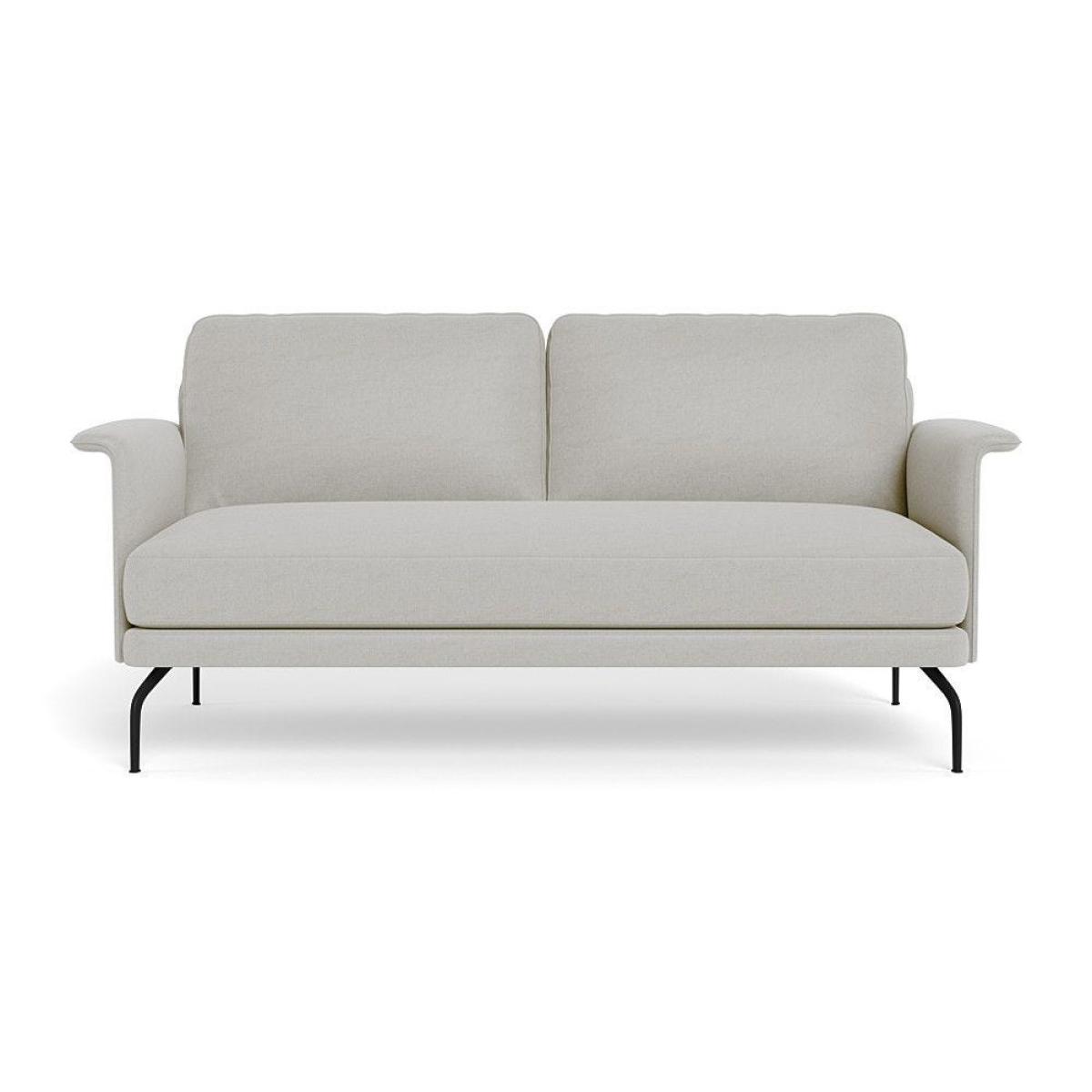 Heal's Iver 2 Seater Sofa Smart Velvet Petrol Black Feet – image 34