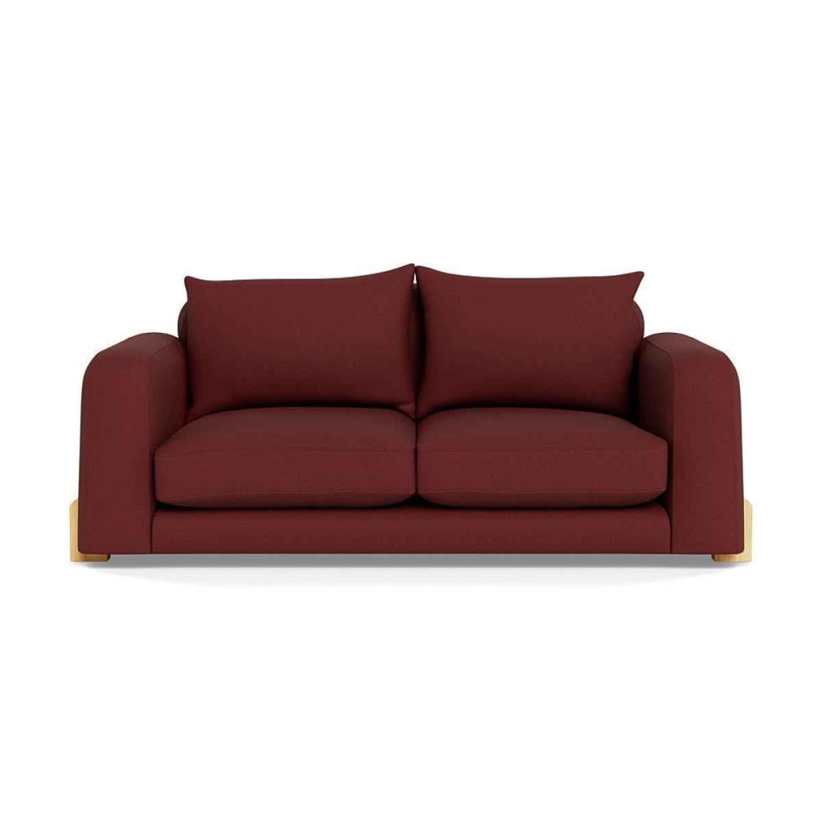 Heal's Nuvola 2 Seater Sofa Smart Luxe Velvet Mineral Blue Black Feet – image 15