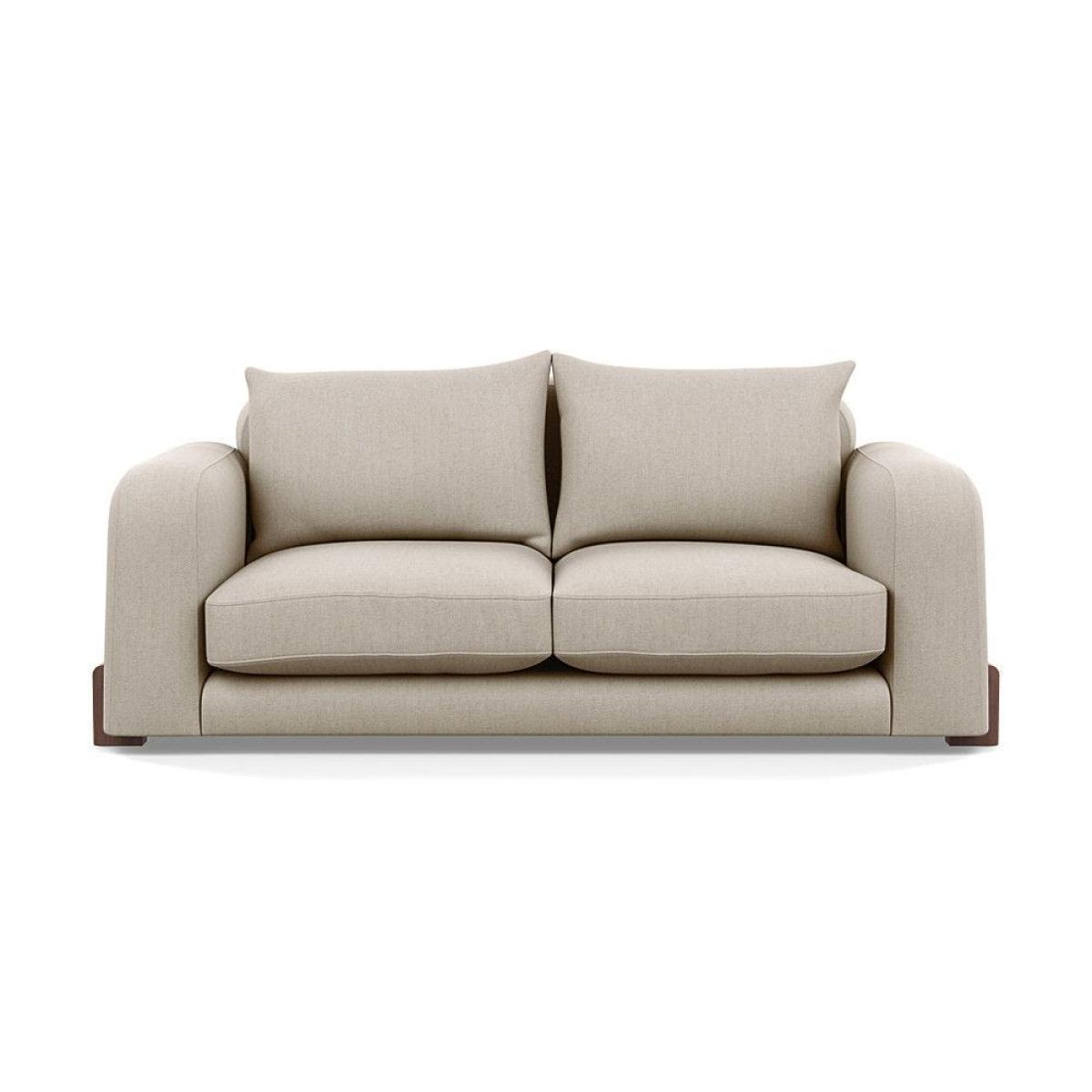 Heal's Nuvola 2 Seater Sofa Smart Luxe Velvet Mineral Blue Black Feet – image 23