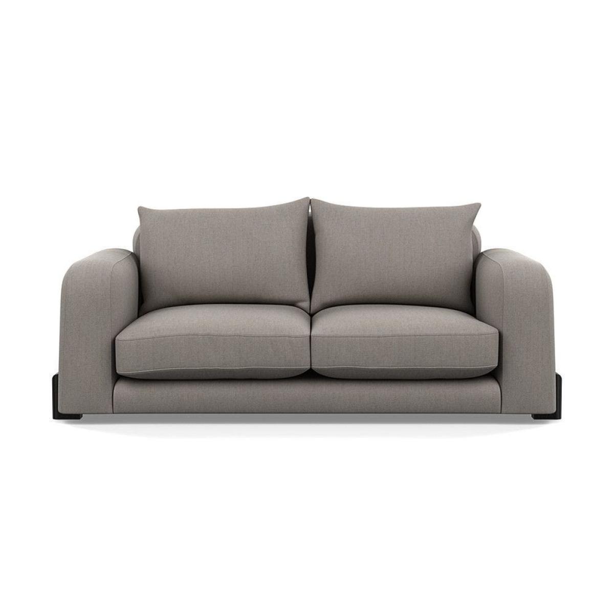 Heal's Nuvola 2 Seater Sofa Smart Luxe Velvet Mineral Blue Black Feet – image 28