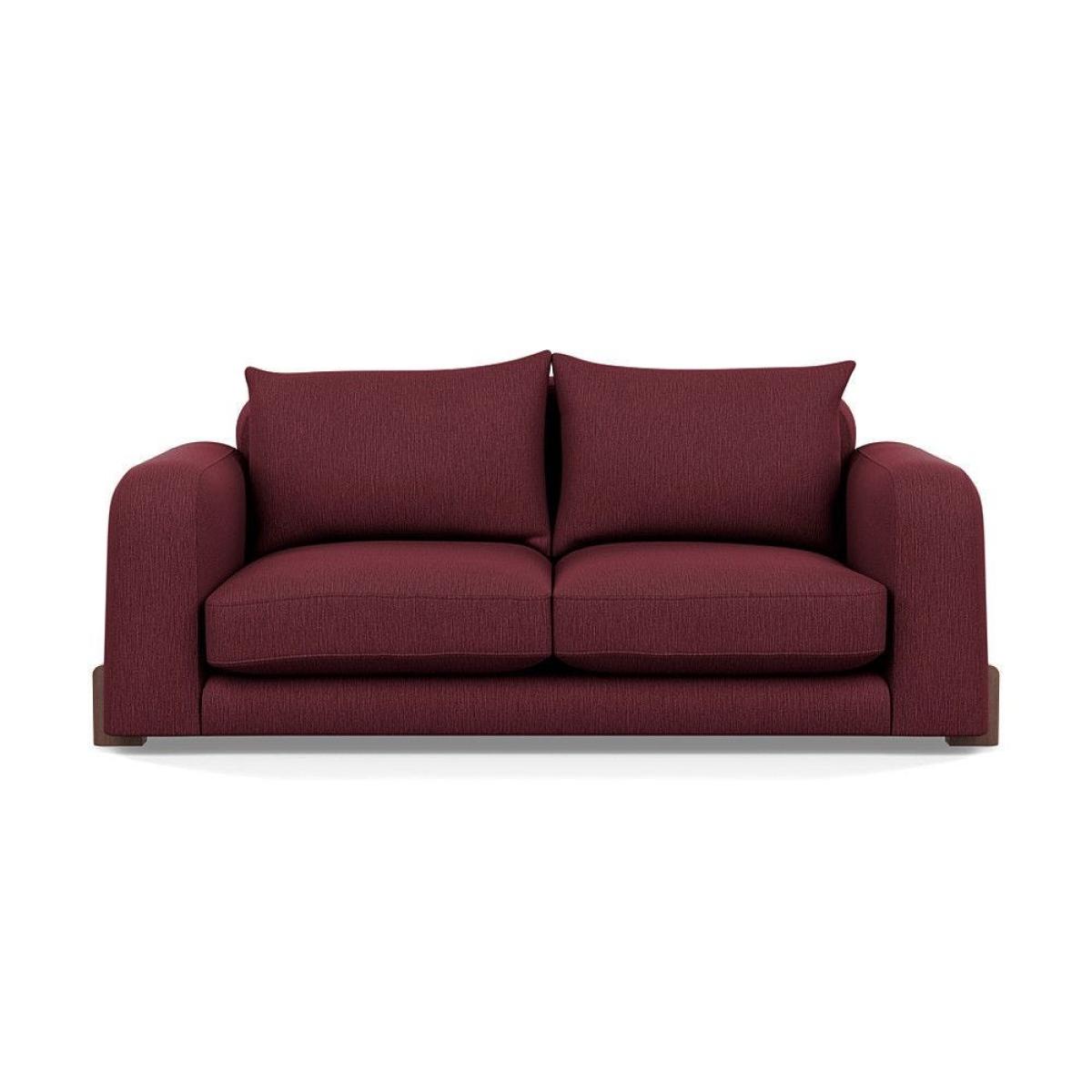 Heal's Nuvola 2 Seater Sofa Smart Luxe Velvet Mineral Blue Black Feet – image 4