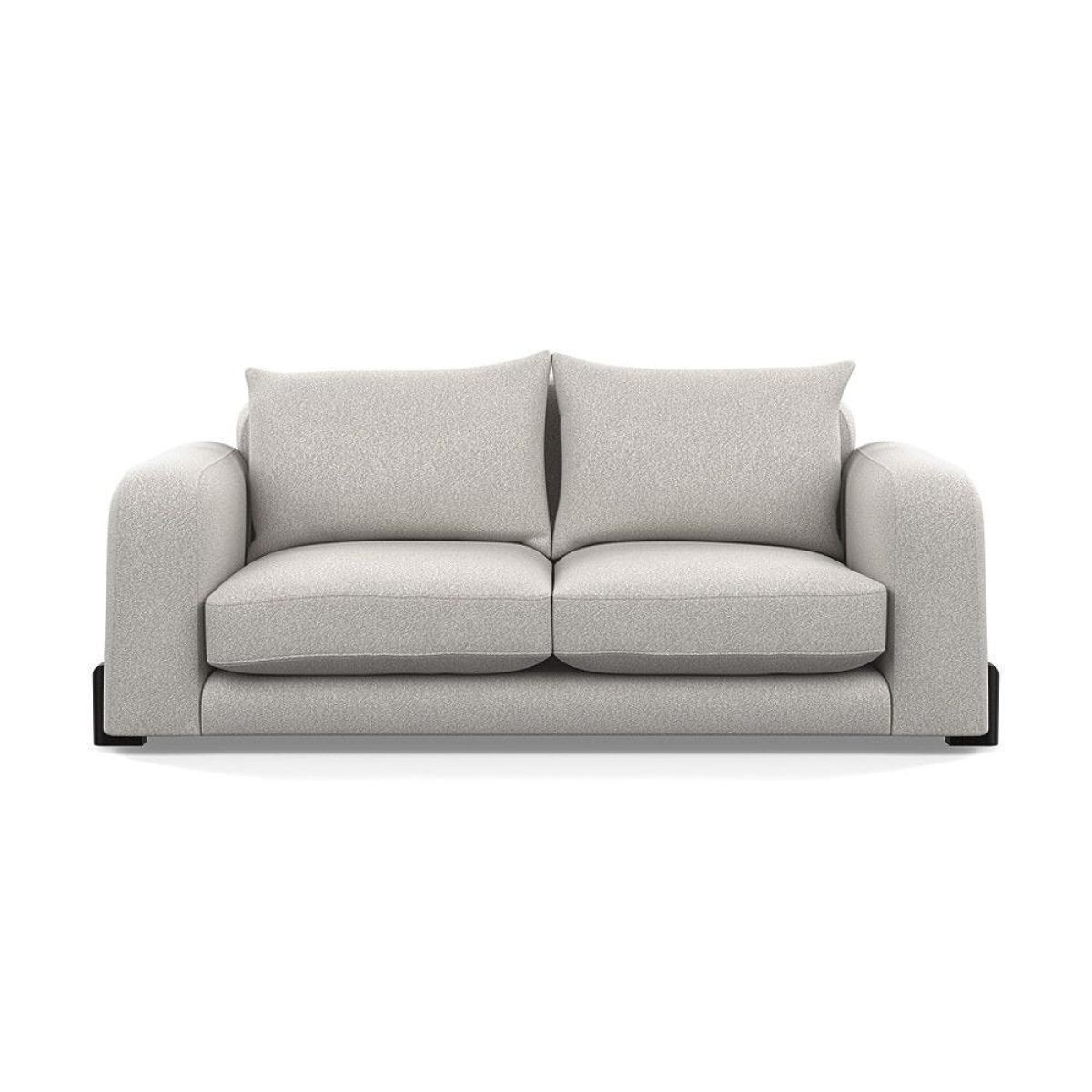 Heal's Nuvola 2 Seater Sofa Smart Luxe Velvet Mineral Blue Black Feet – image 37
