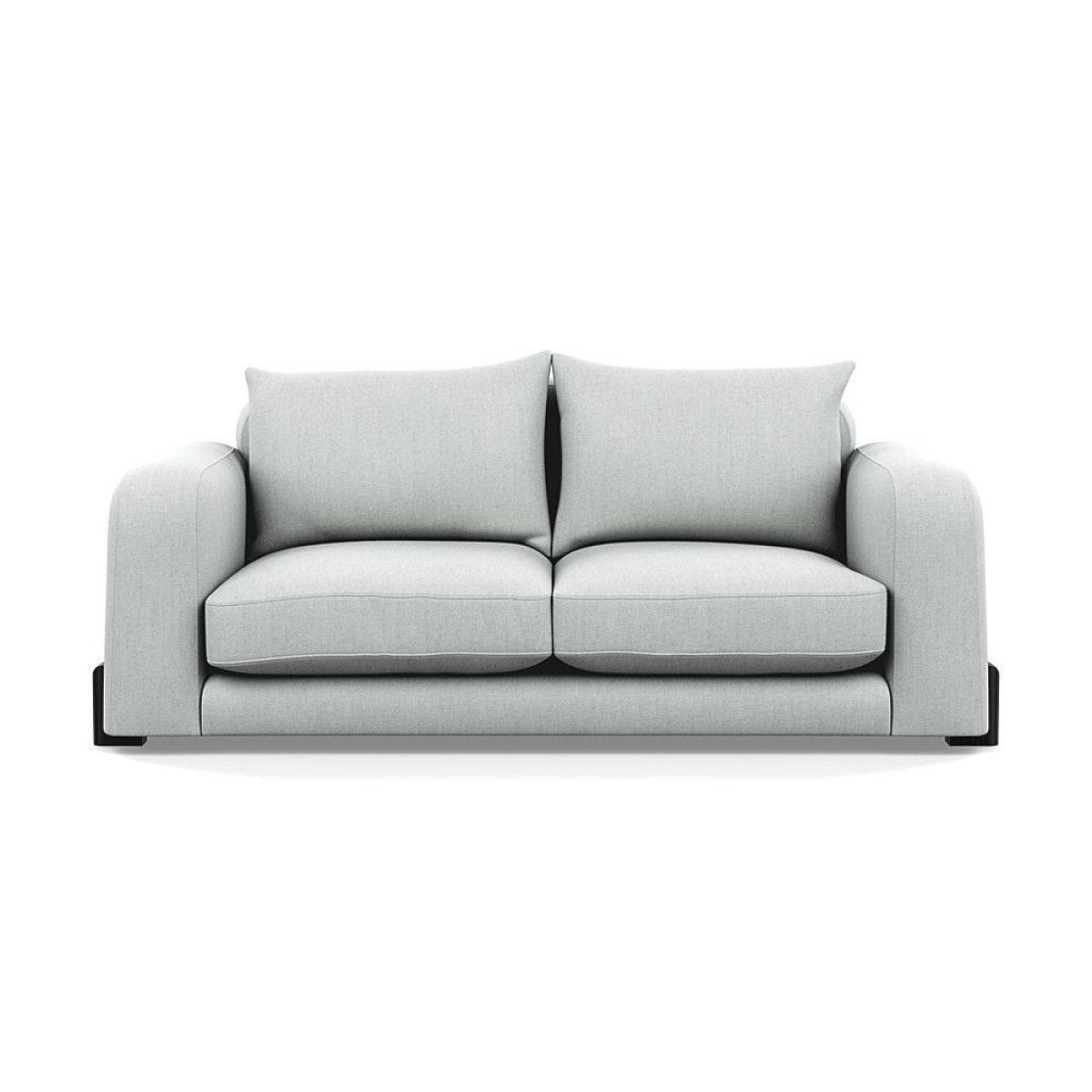 Heal's Nuvola 2 Seater Sofa Smart Luxe Velvet Mineral Blue Black Feet – image 38
