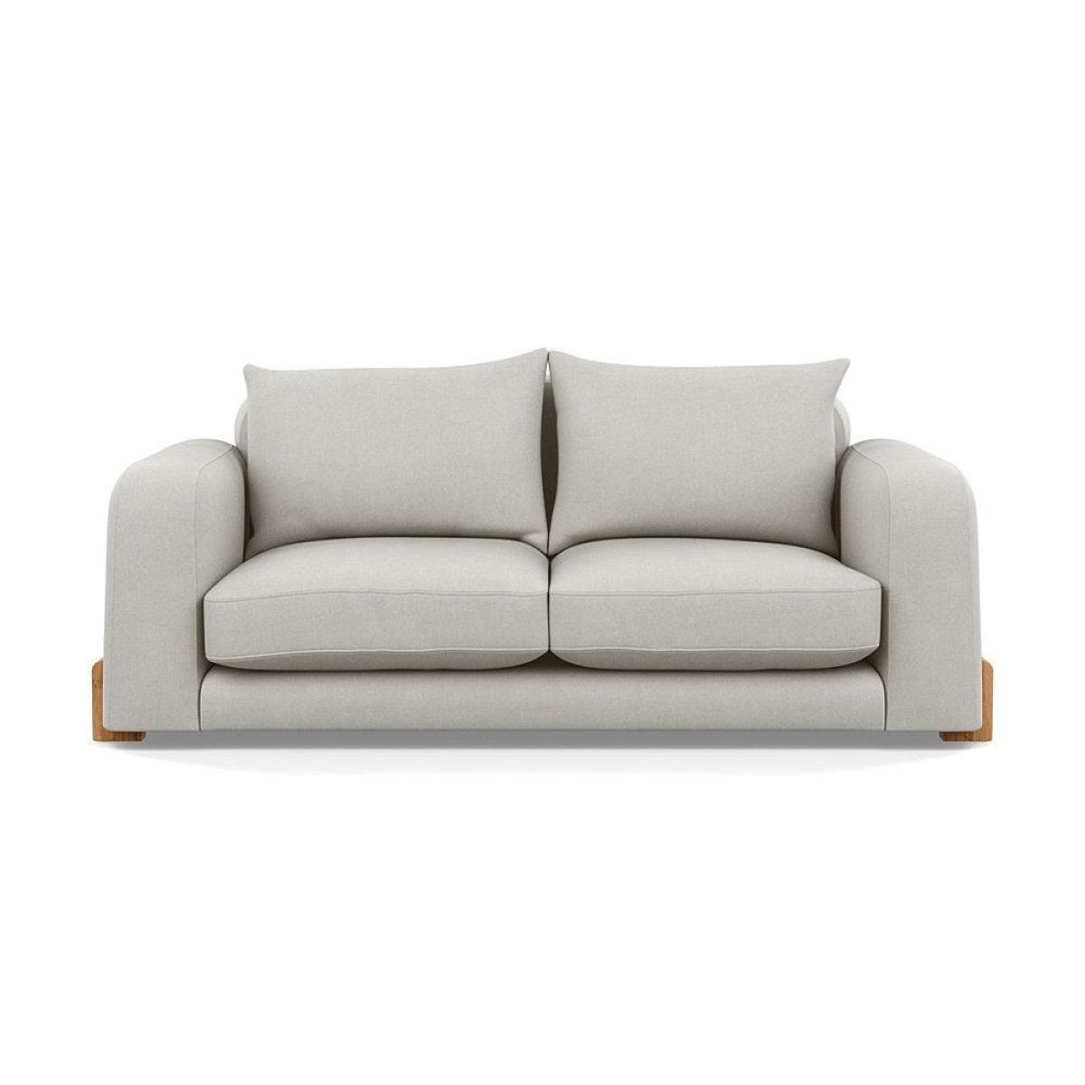 Heal's Nuvola 2 Seater Sofa Smart Luxe Velvet Mineral Blue Black Feet – image 45