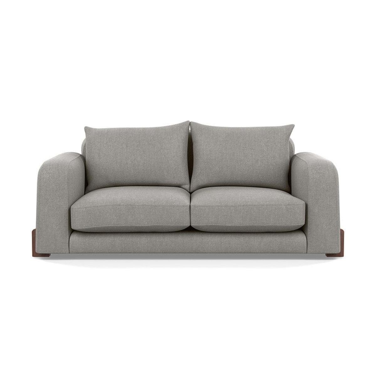 Heal's Nuvola 2 Seater Sofa Smart Luxe Velvet Mineral Blue Black Feet – image 9