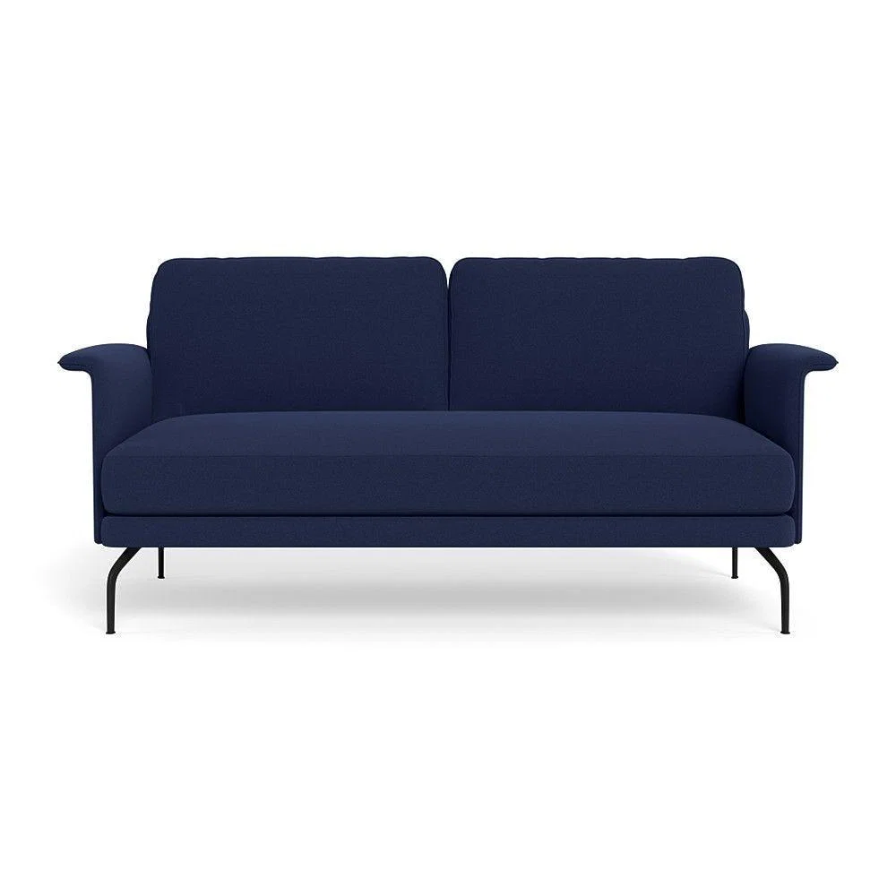 Heal's Iver 2 Seater Sofa Capelo Cotton-Linen Inkspot Black Feet – image 52