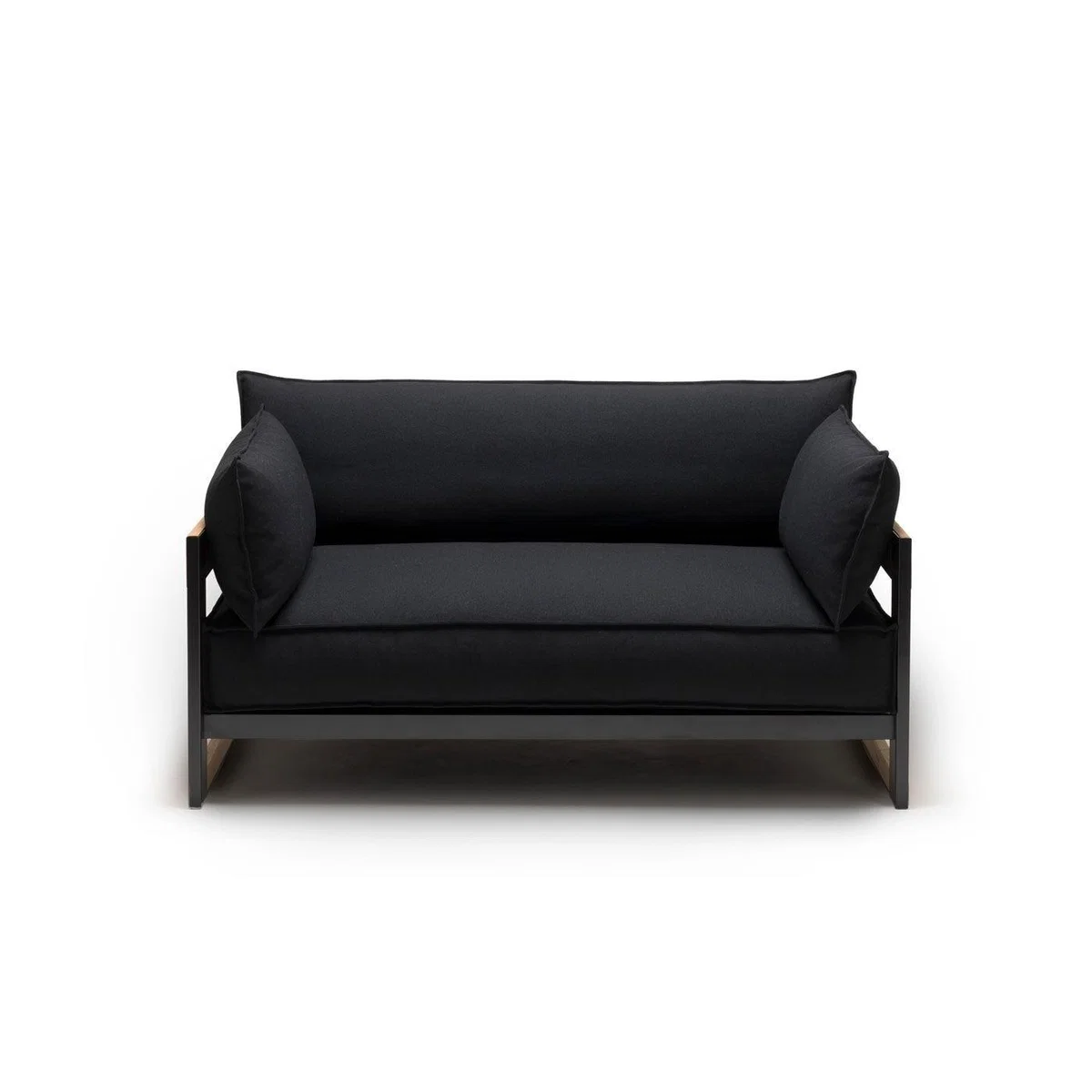 Established & Sons Cassette 2 Seater Sofa Maya Black - Heal's UK Furniture – image 4