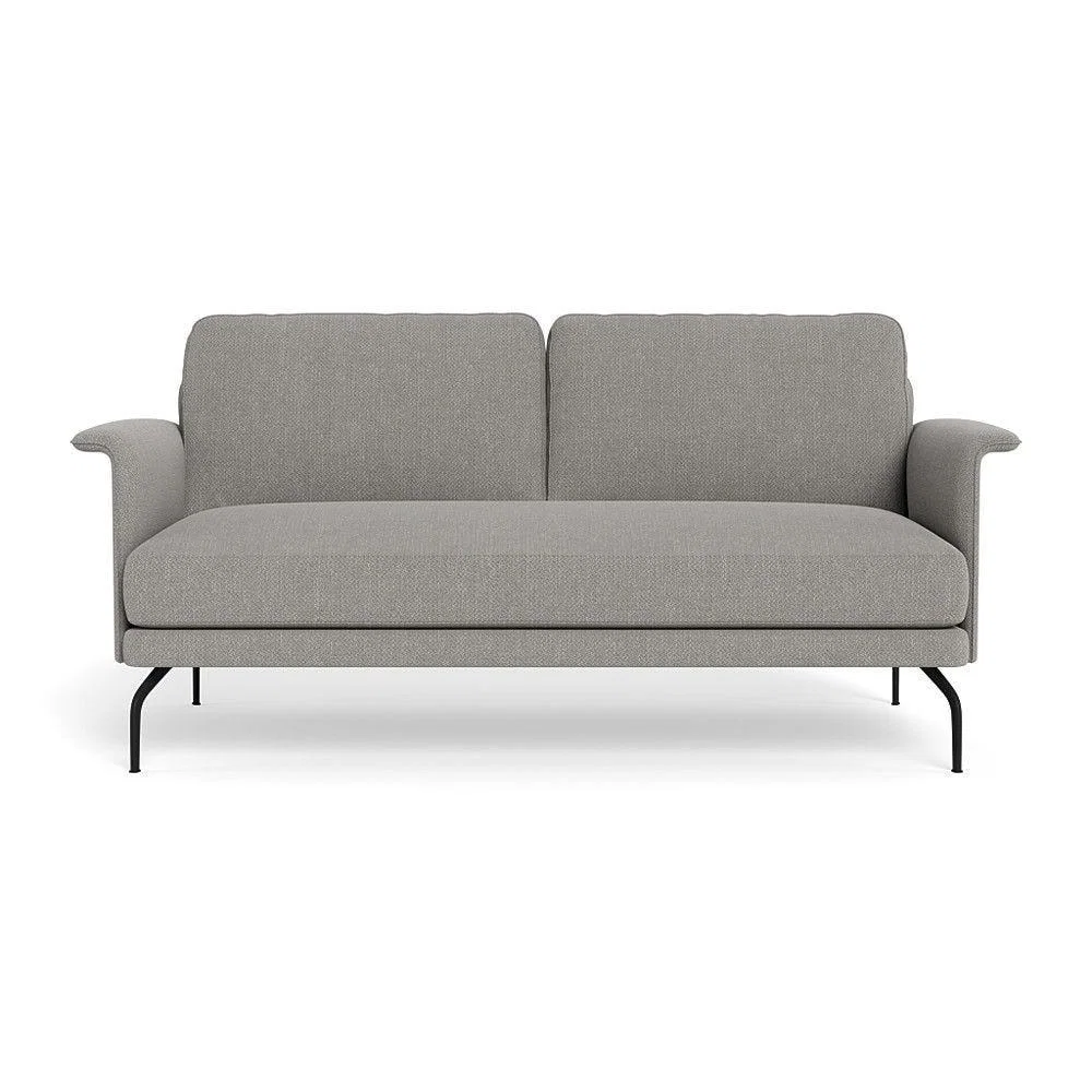 Heal's Iver 2 Seater Sofa Broad Weave Putty Black Feet – image 2