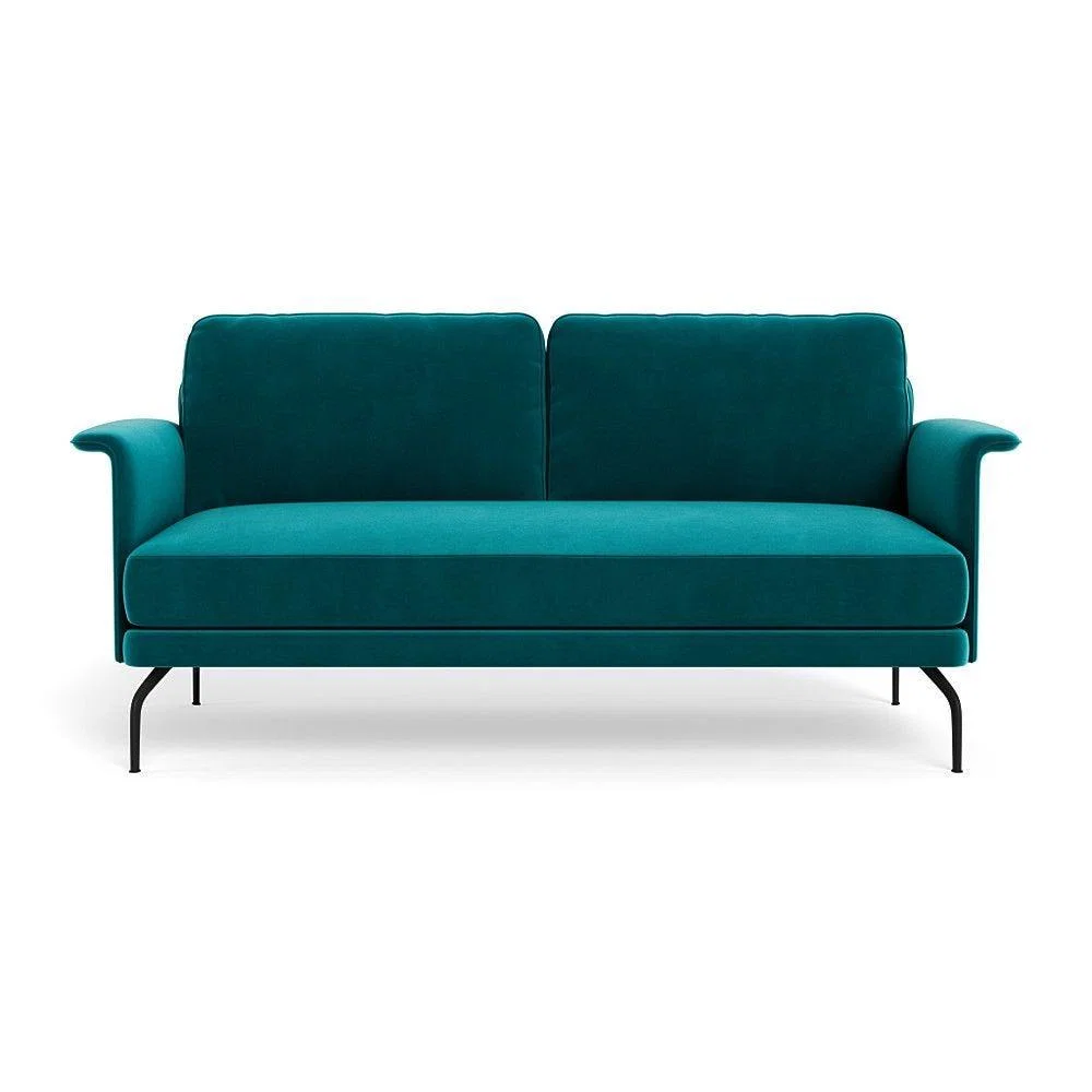Heal's Iver 2 Seater Sofa Broad Weave Putty Black Feet – image 19