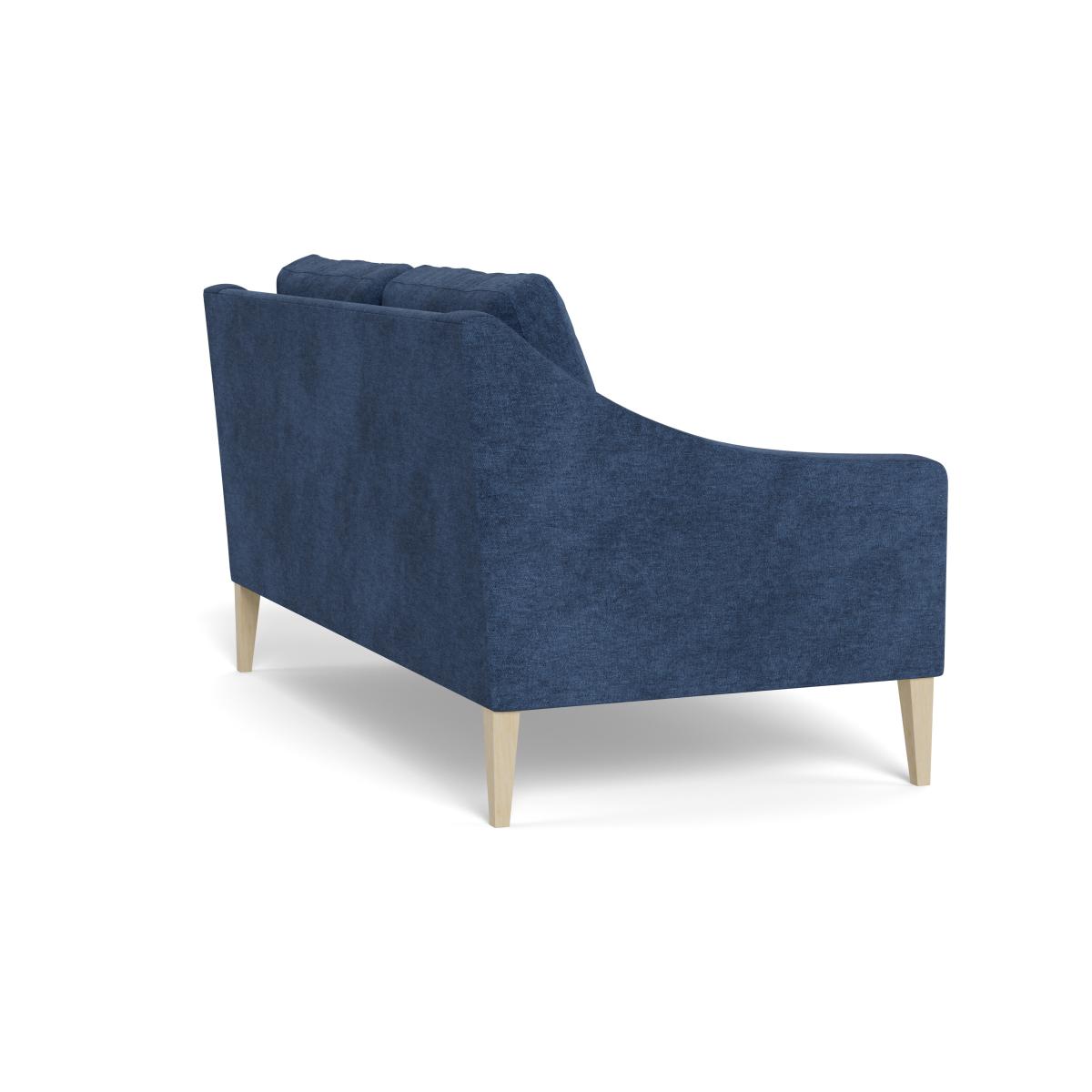 Heal's Richmond 2 Seater Sofa Broad Weave Lagoon Natural Feet – image 5