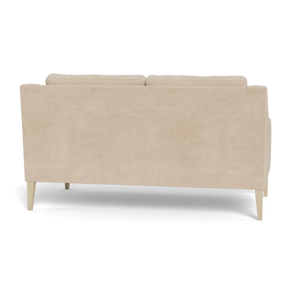 Heal's Richmond 2 Seater Sofa Brushed Cotton Oat Natural Feet - Heal's UK Furniture – image 5