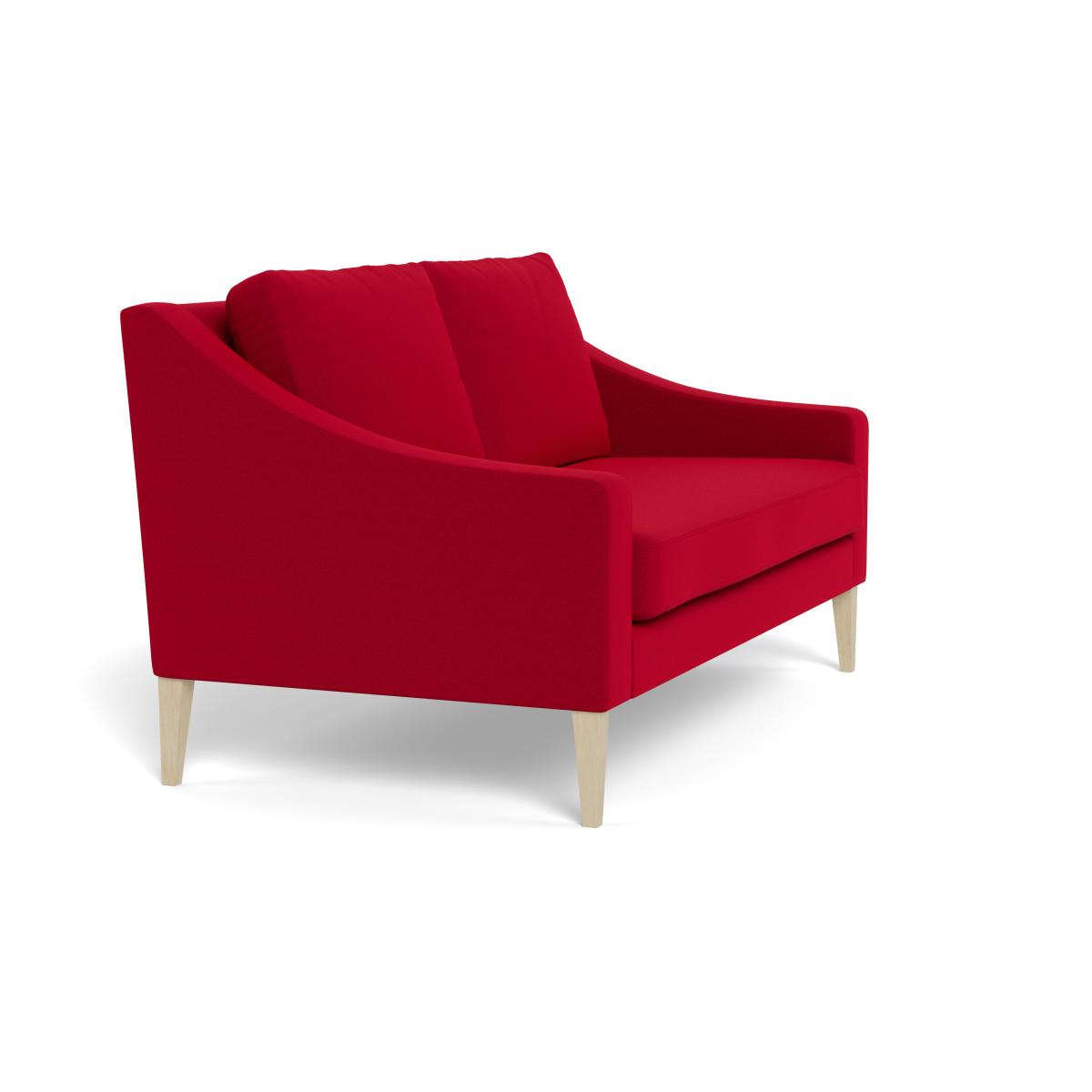 Heal's Richmond 2 Seater Sofa Melton Wool Red Oxide – image 3