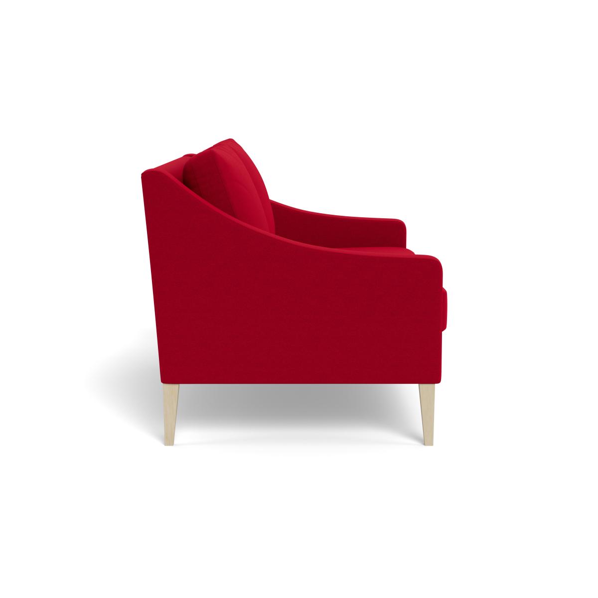 Heal's Richmond 2 Seater Sofa Melton Wool Red Oxide – image 4