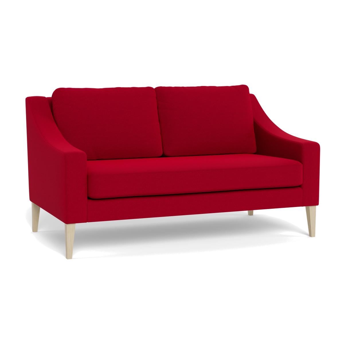 Heal's Richmond 2 Seater Sofa Melton Wool Red Oxide – image 1