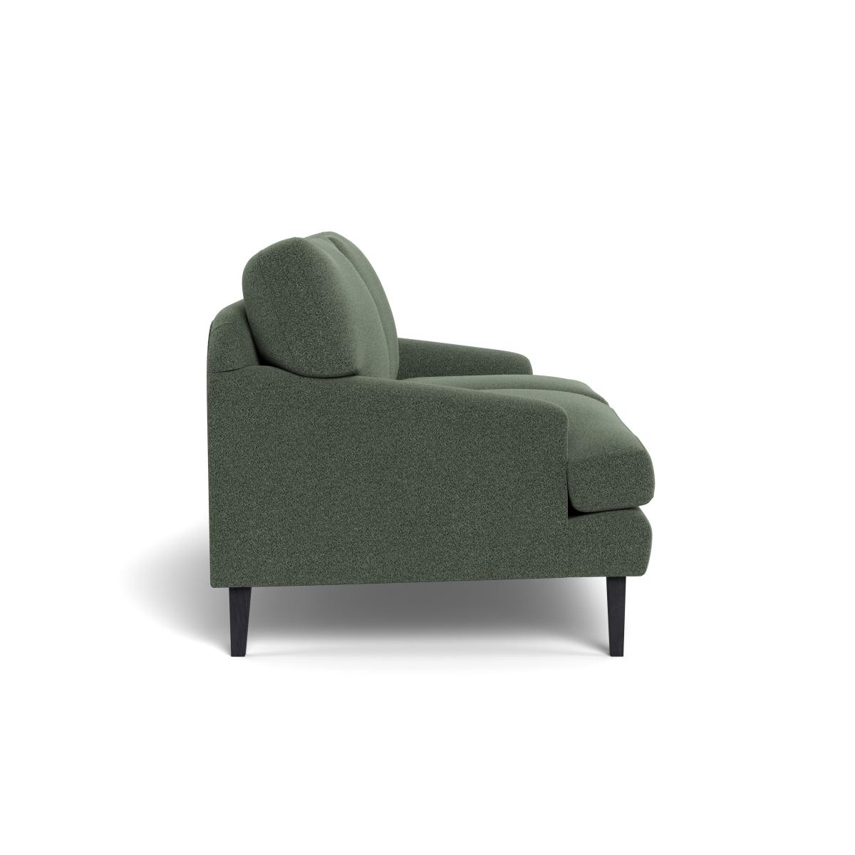 Heal's Stanton 2 Seater Sofa Boucle Fern Black Feet – image 4