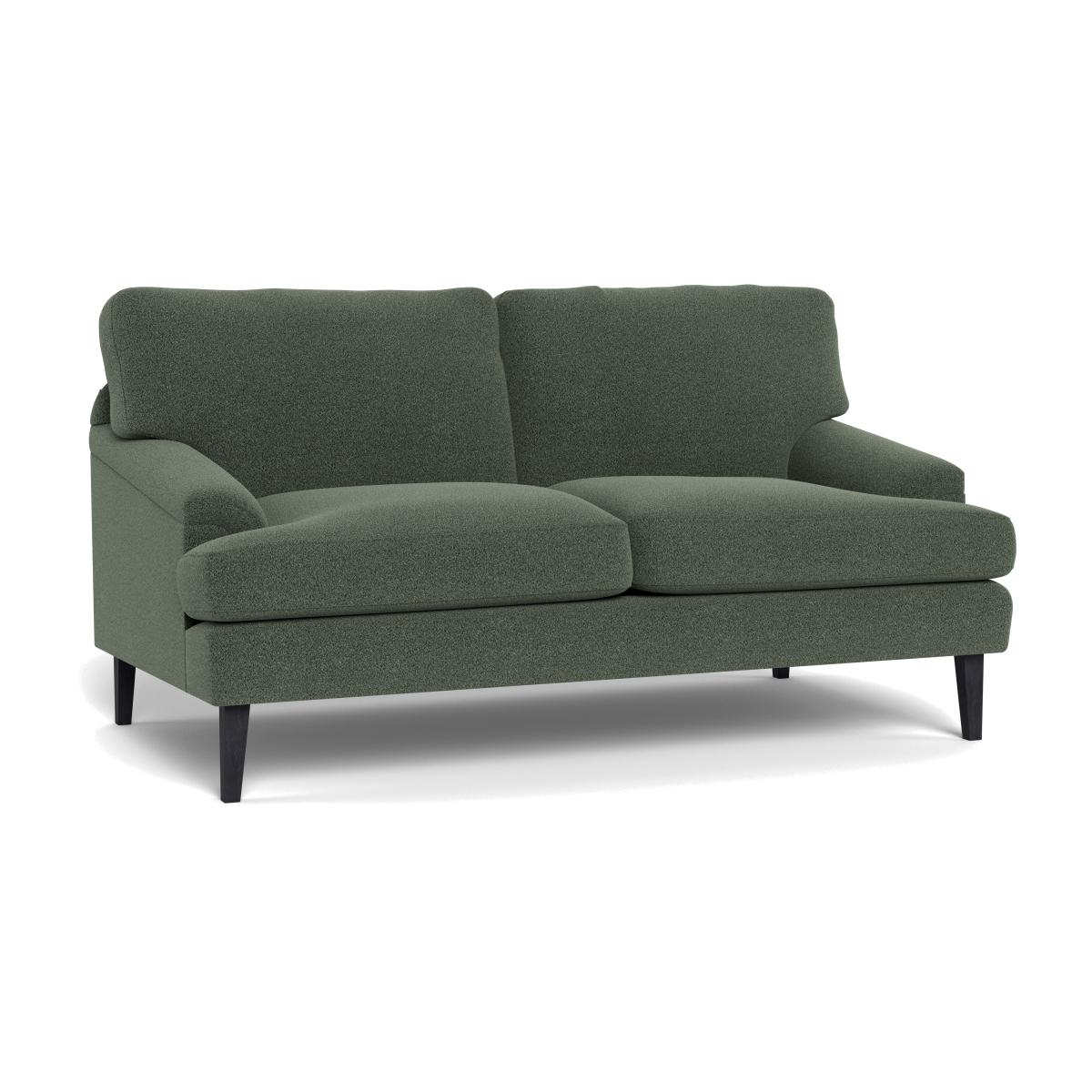 Heal's Stanton 2 Seater Sofa Boucle Fern Black Feet – image 1