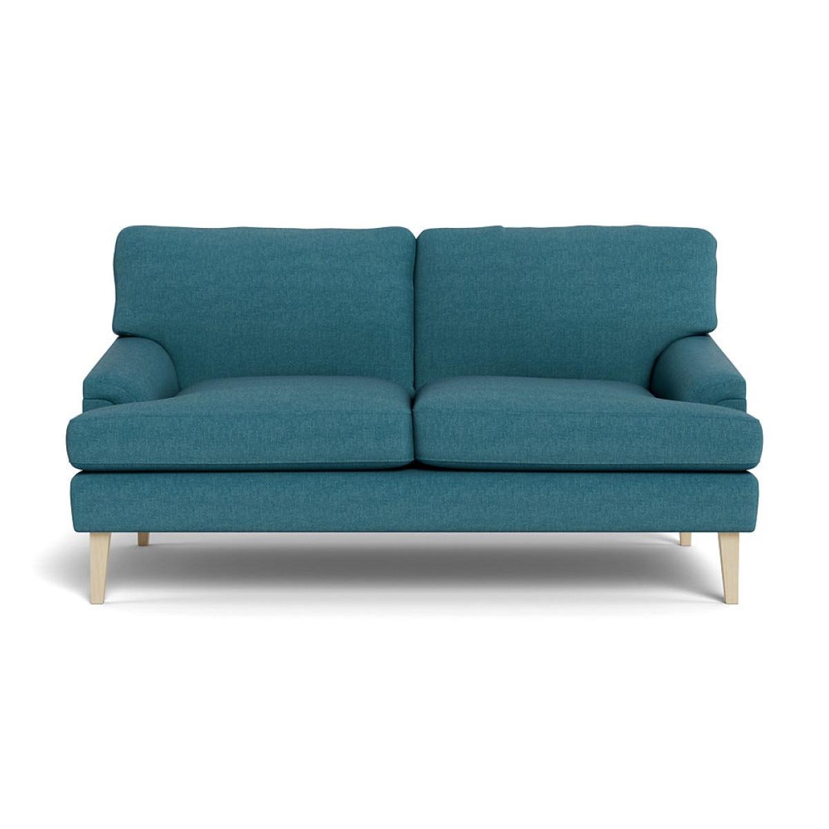 Heal's Stanton 2 Seater Sofa Brushed Cotton Cadet Natural Feet – image 2