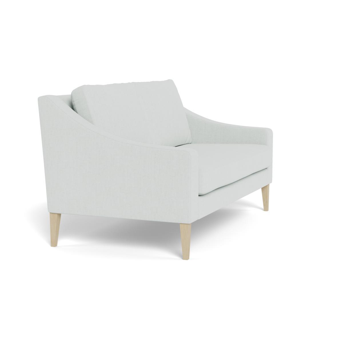 Heal's Richmond 2 Seater Sofa Smart Velvet Sea foam NATURAL - Heal's UK Furniture – image 2