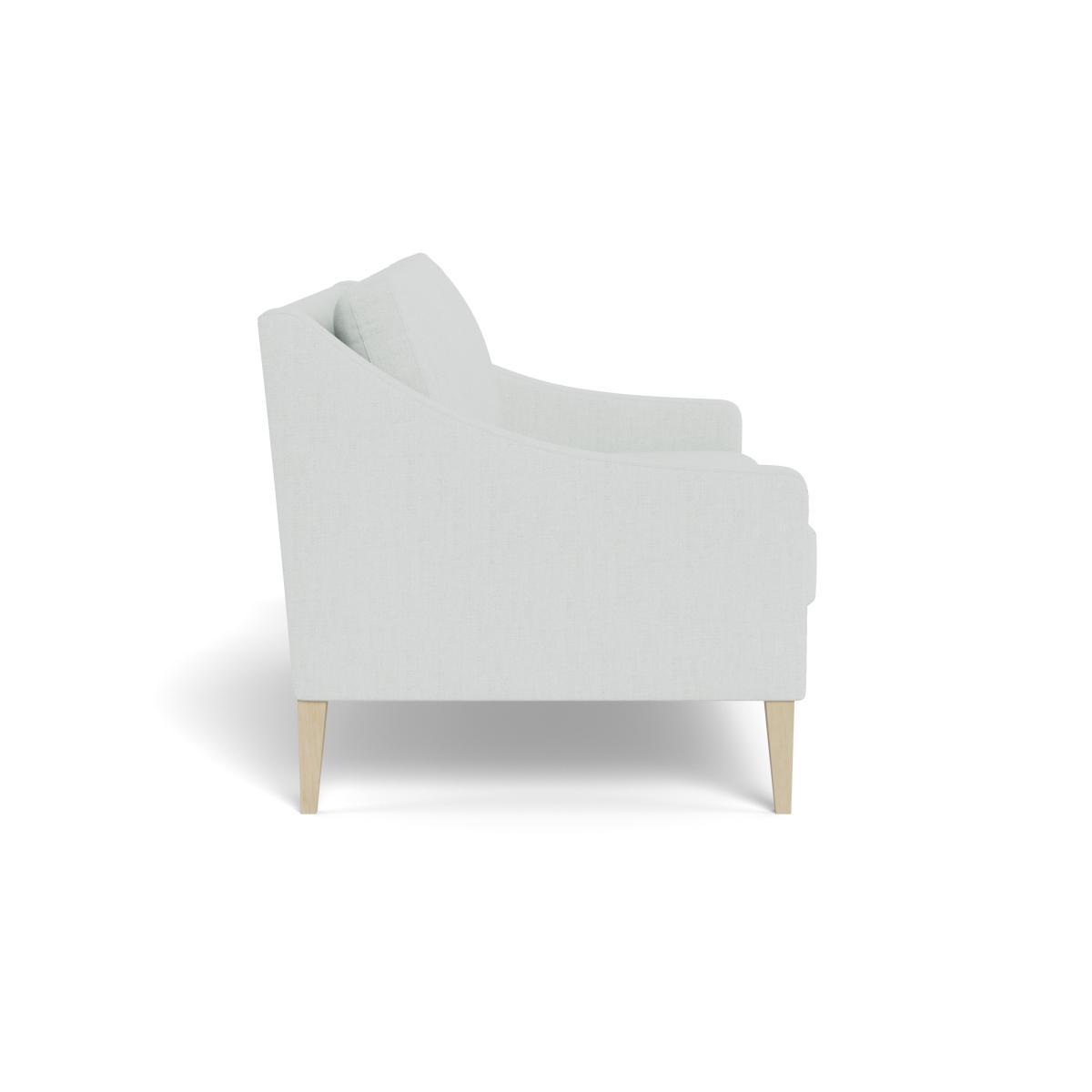 Heal's Richmond 2 Seater Sofa Smart Velvet Sea foam NATURAL - Heal's UK Furniture – image 3