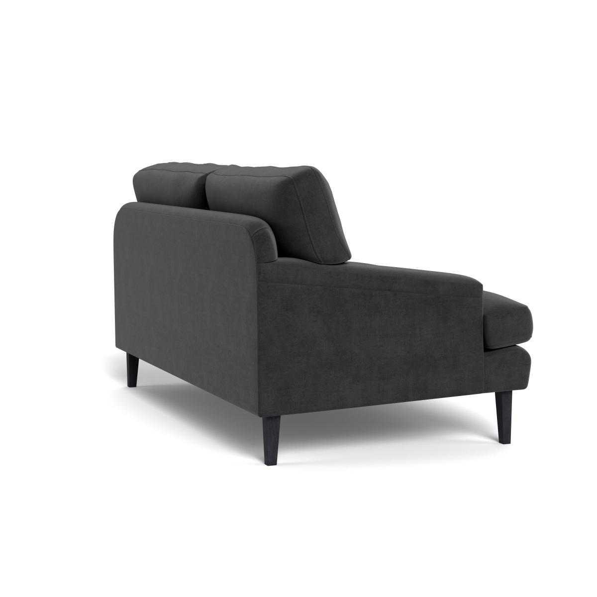 Heal's Stanton 2 Seater Sofa Smart Luxe Velvet Nickel Natural Feet – image 5
