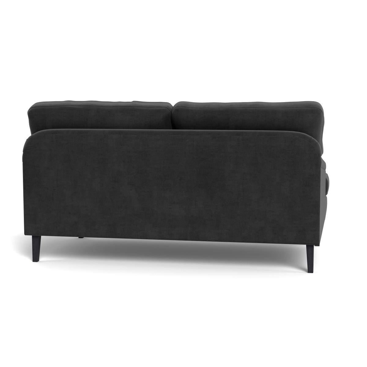 Heal's Stanton 2 Seater Sofa Smart Luxe Velvet Nickel Natural Feet – image 6