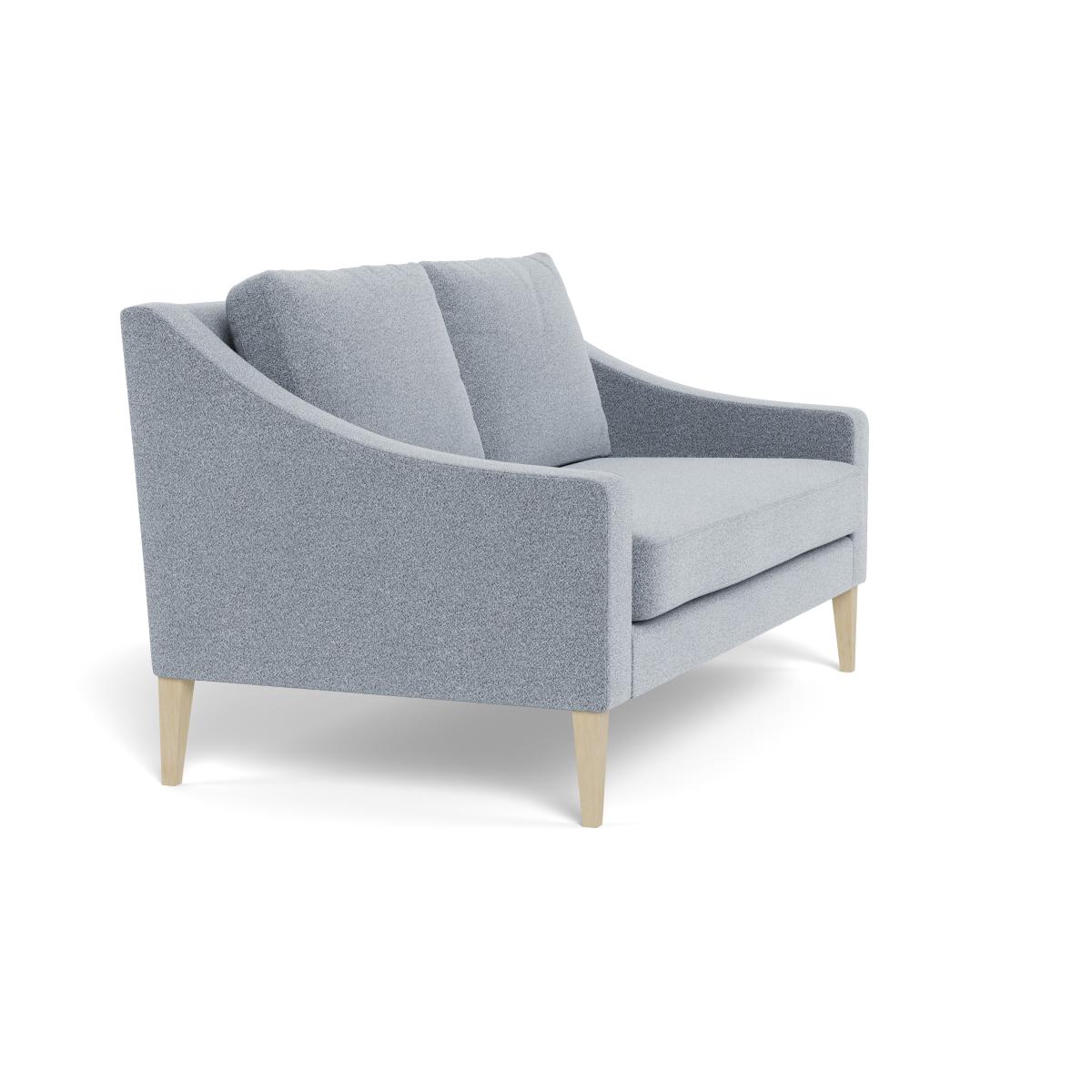 Heal's Richmond 2 Seater Sofa Textured Boucle Steel Natural Feet – image 3