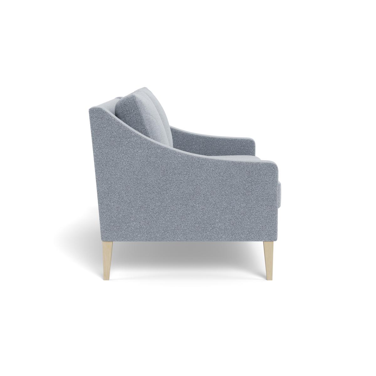 Heal's Richmond 2 Seater Sofa Textured Boucle Steel Natural Feet – image 4