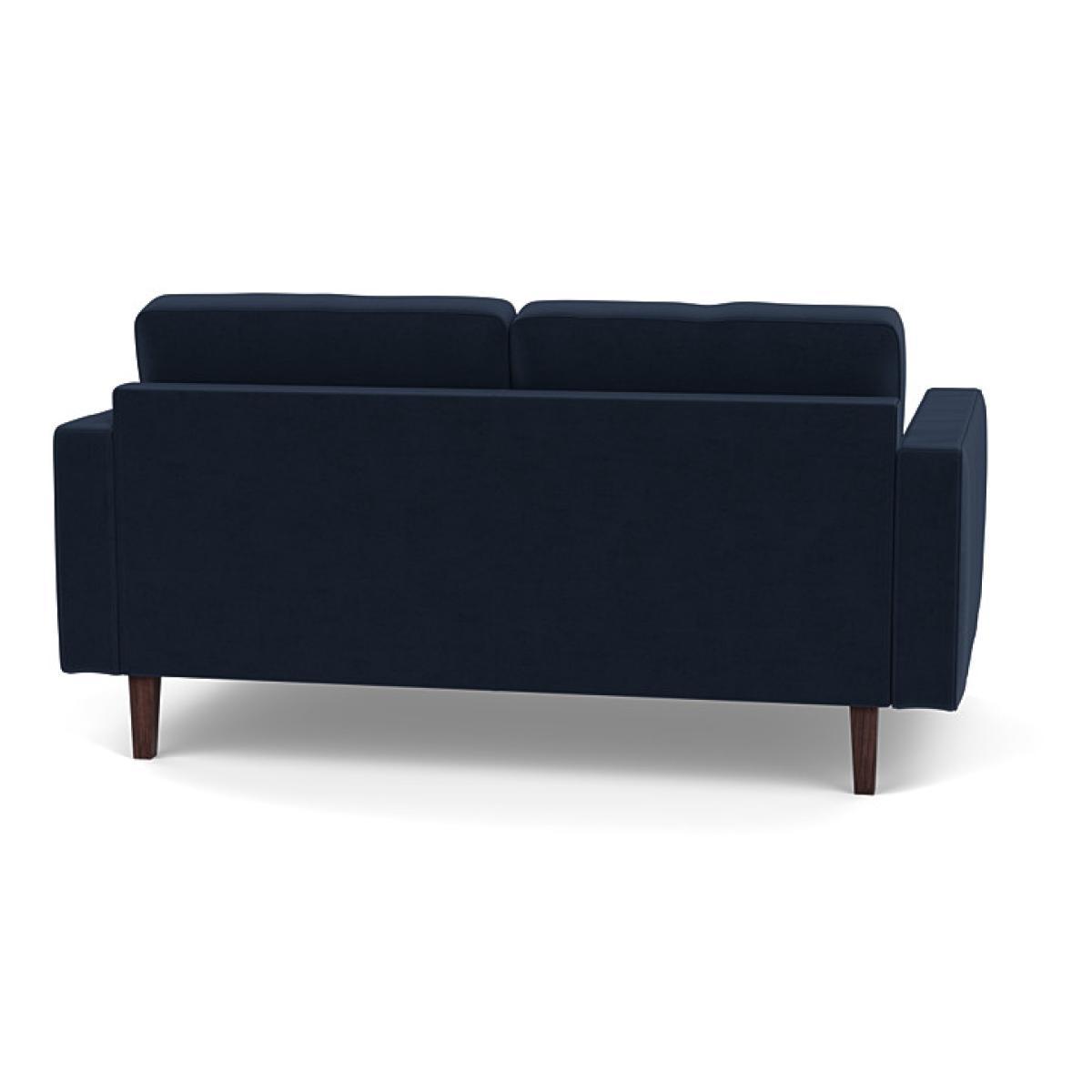 Heal's Hepburn 2 Seater Sofa St Moritz Wool Blue Walnut Feet - Heal's UK Furniture – image 5