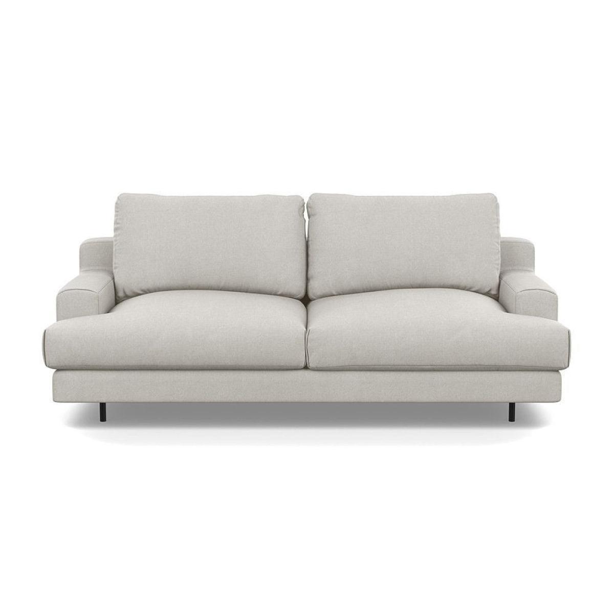 Heal's Orso 2 Seater Sofa Smart Linen Mix Grey Black Feet - Heal's UK Furniture – image 28