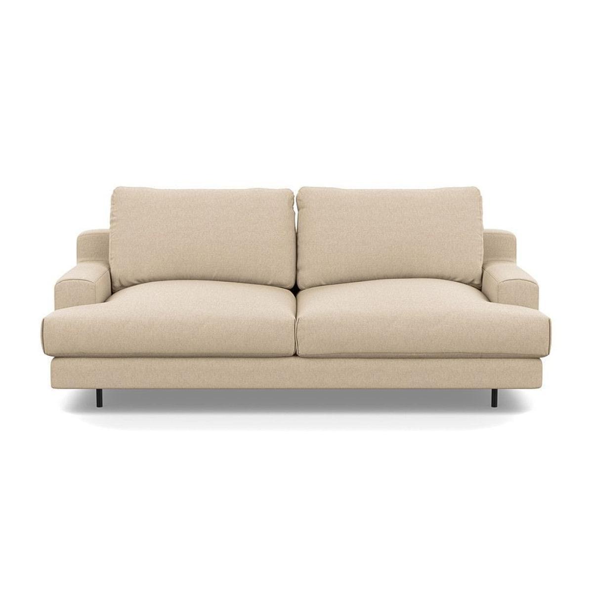 Heal's Orso 2 Seater Sofa Smart Linen Mix Grey Black Feet - Heal's UK Furniture – image 34