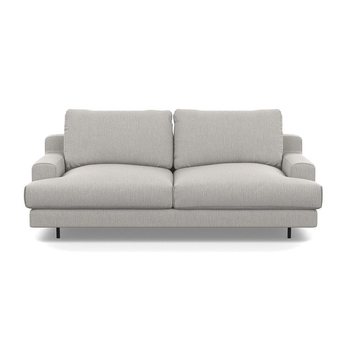 Heal's Orso 2 Seater Sofa Smart Linen Mix Grey Black Feet - Heal's UK Furniture – image 43